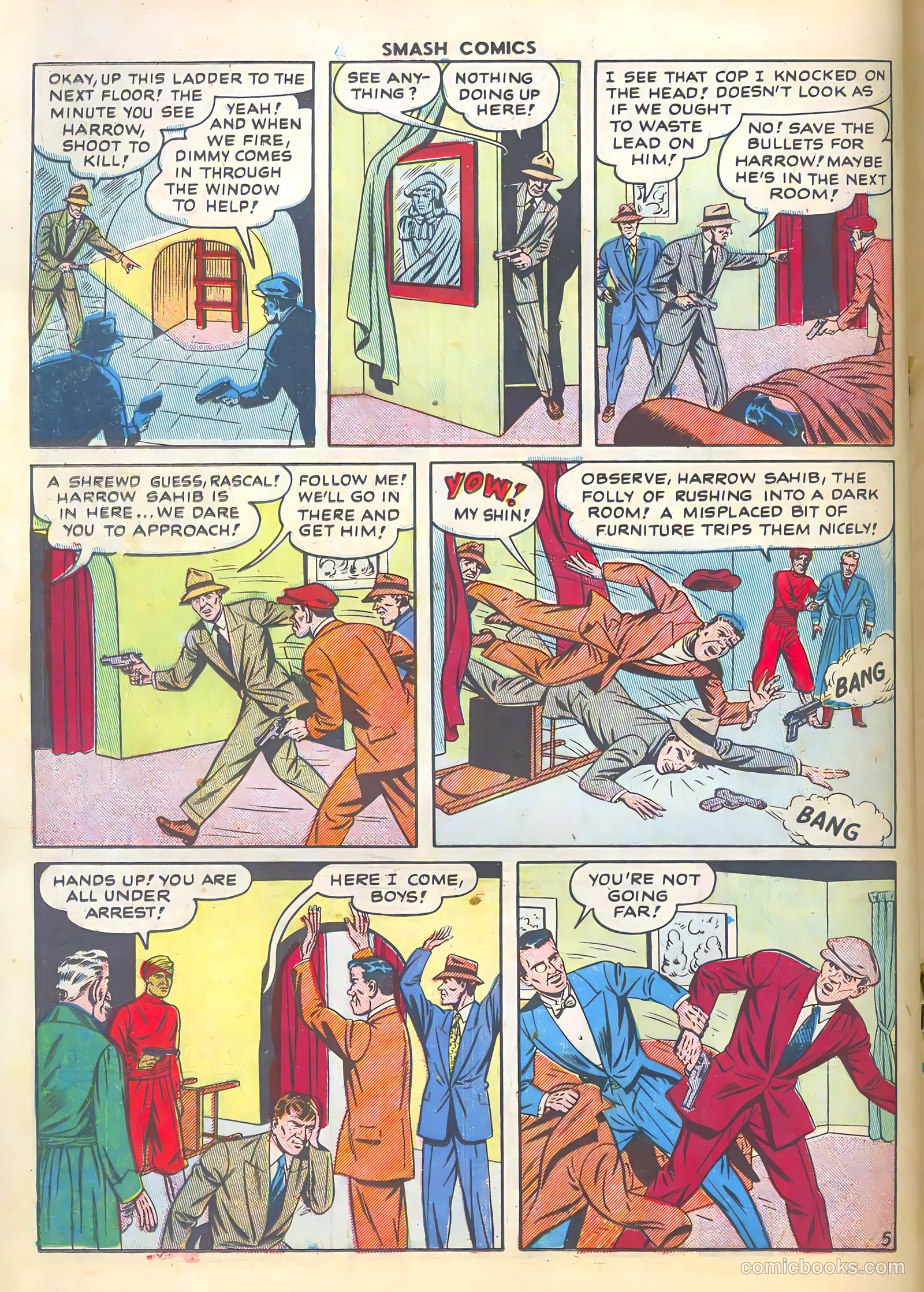 Smash Comics #85 (1949) — page 18 of 36