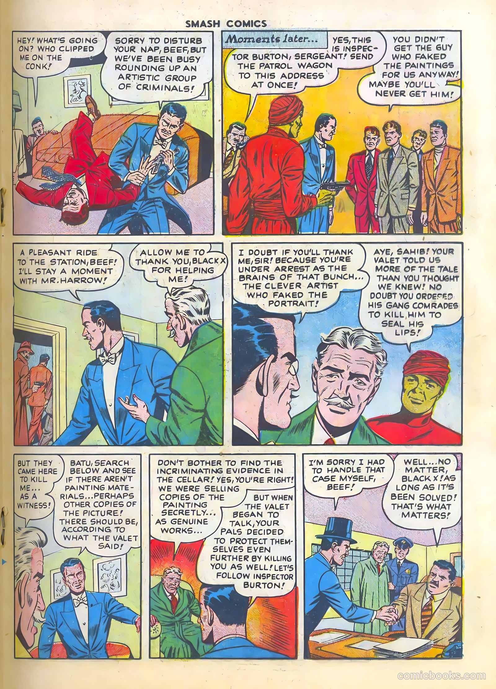 Smash Comics #85 (1949) — page 19 of 36