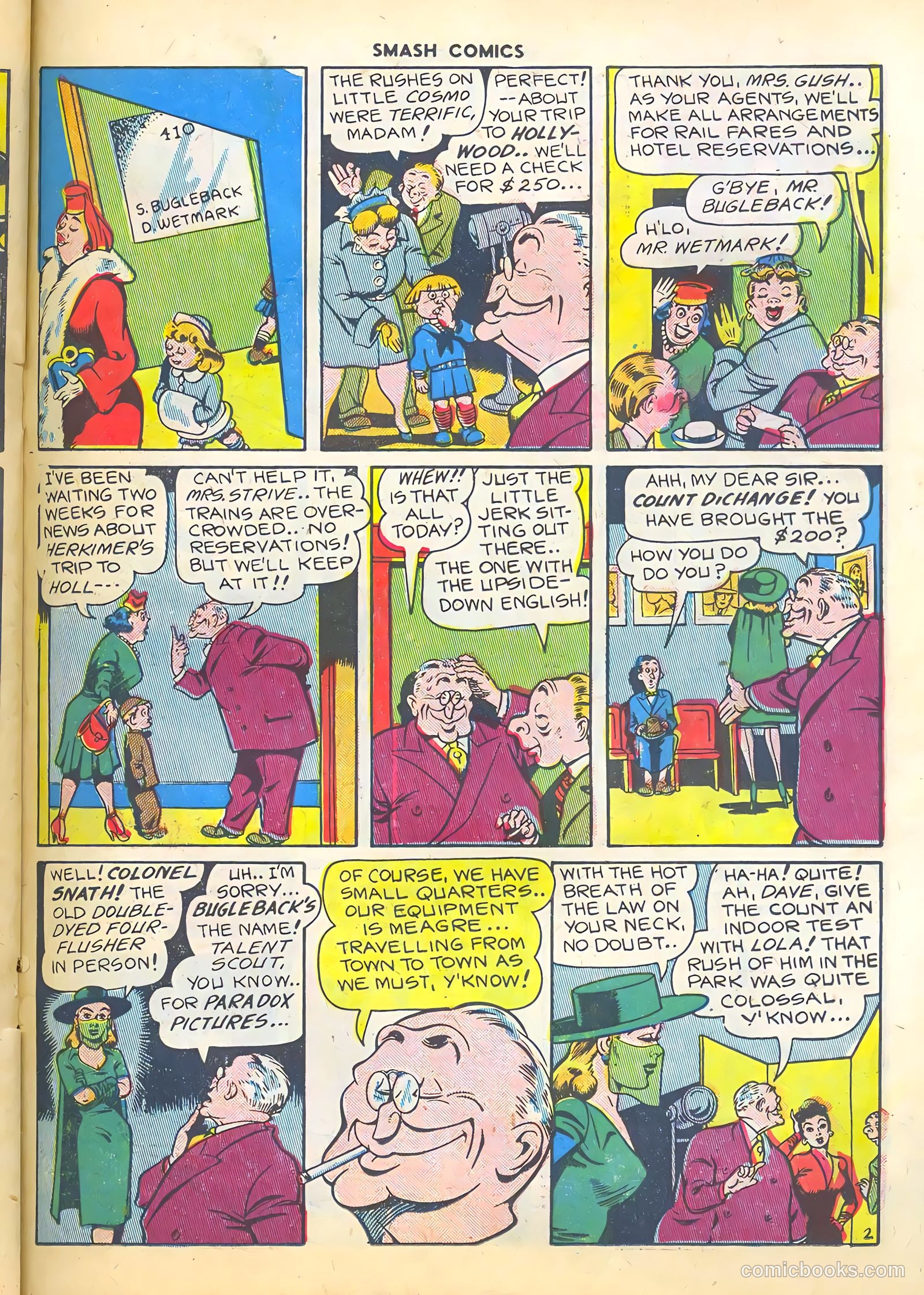 Smash Comics #85 (1949) — page 21 of 36