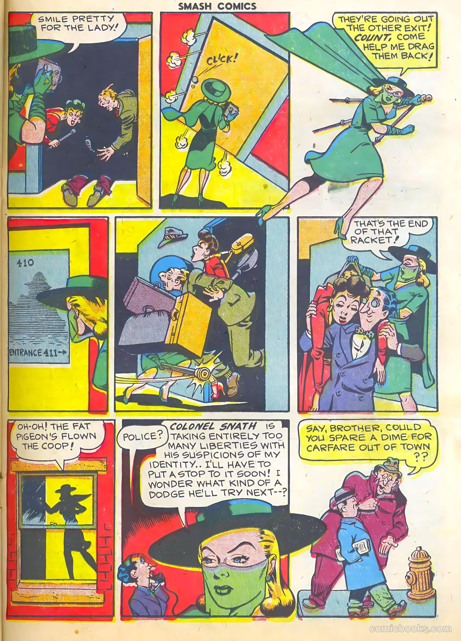 Smash Comics #85 (1949) — page 23 of 36