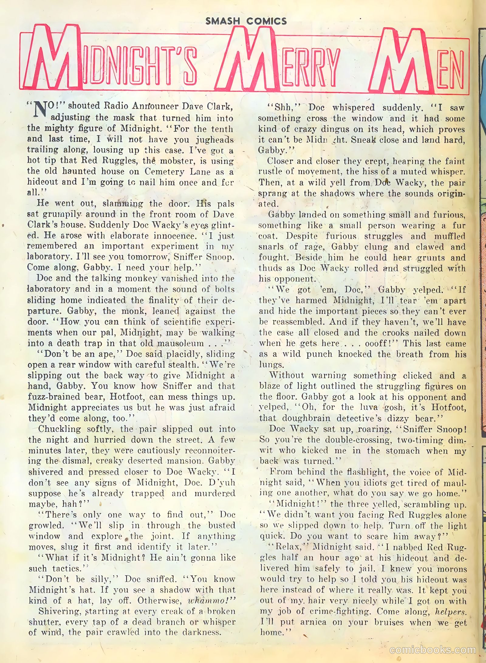 Smash Comics #85 (1949) — page 24 of 36