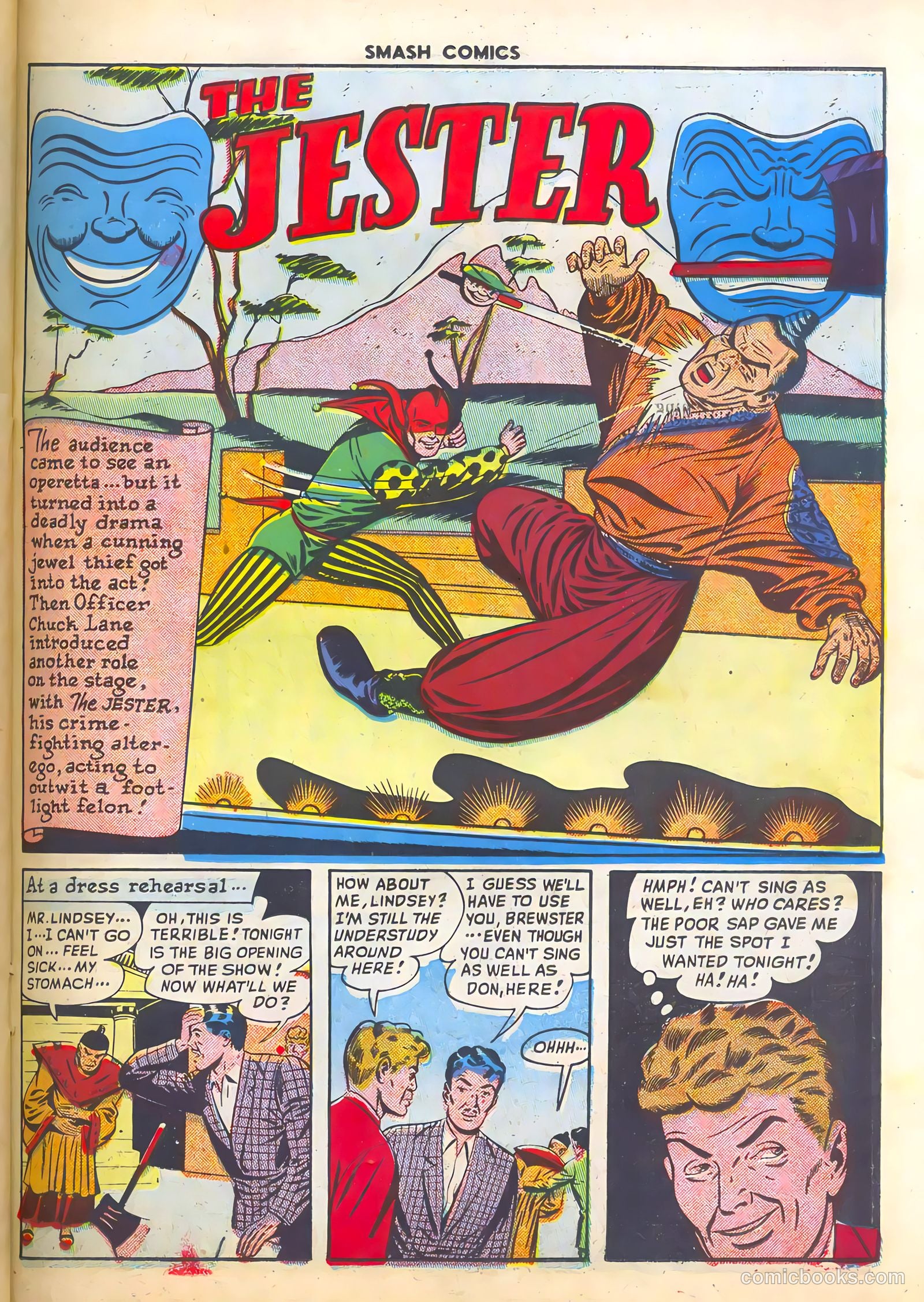 Smash Comics #85 (1949) — page 25 of 36