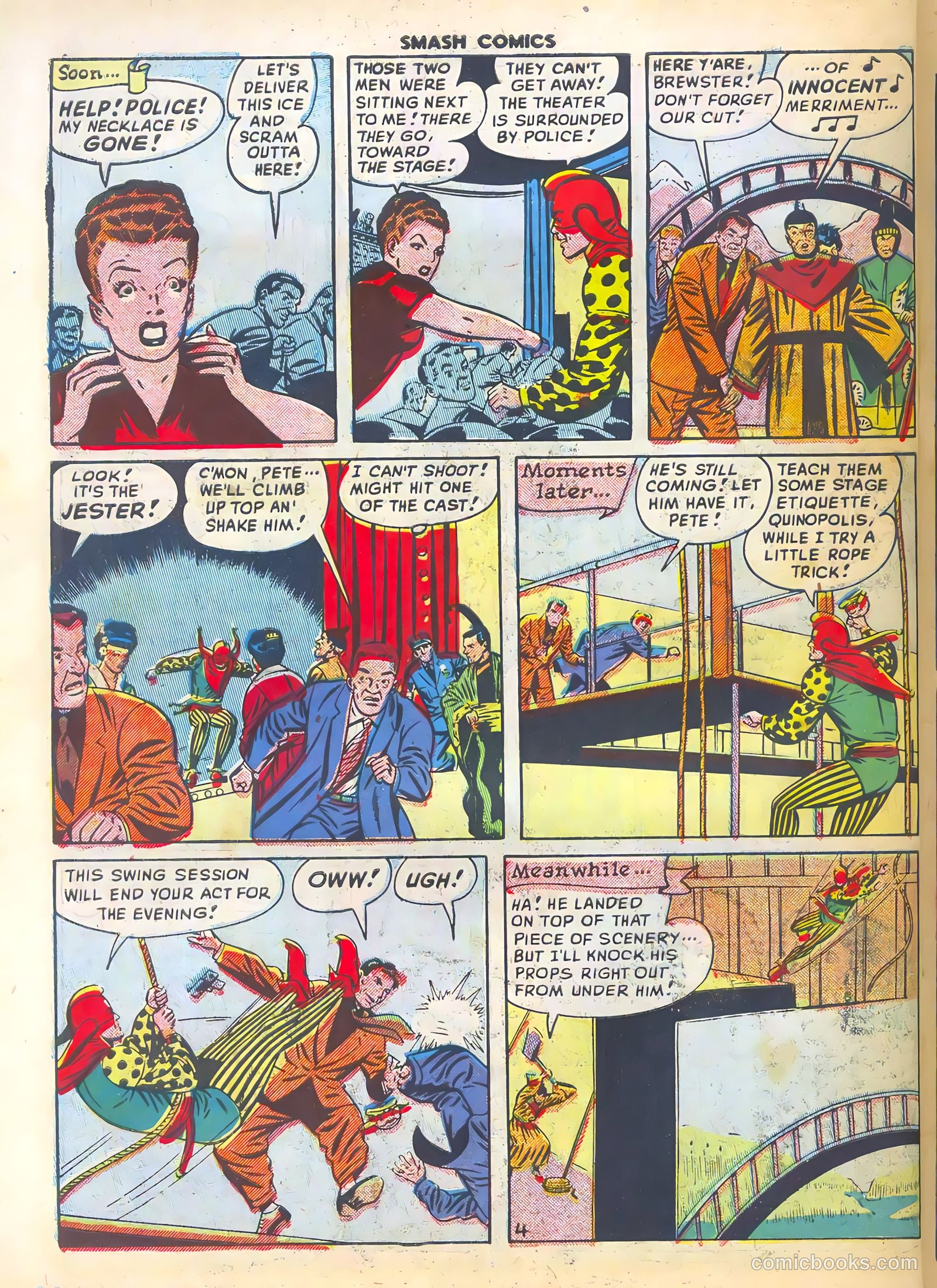 Smash Comics #85 (1949) — page 28 of 36