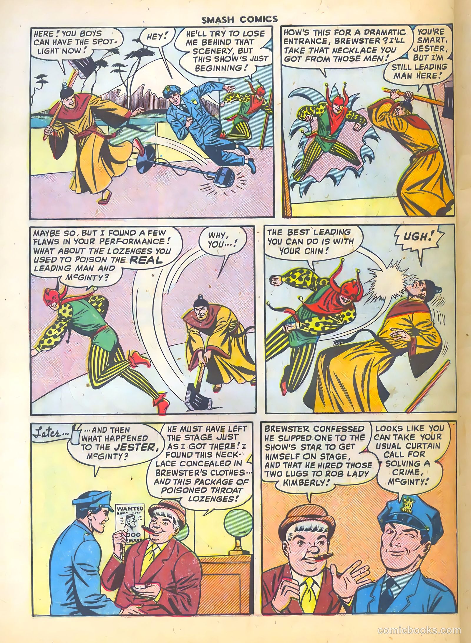 Smash Comics #85 (1949) — page 30 of 36