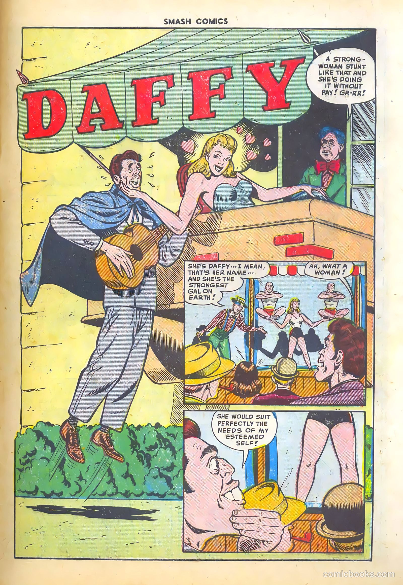 Smash Comics #85 (1949) — page 31 of 36