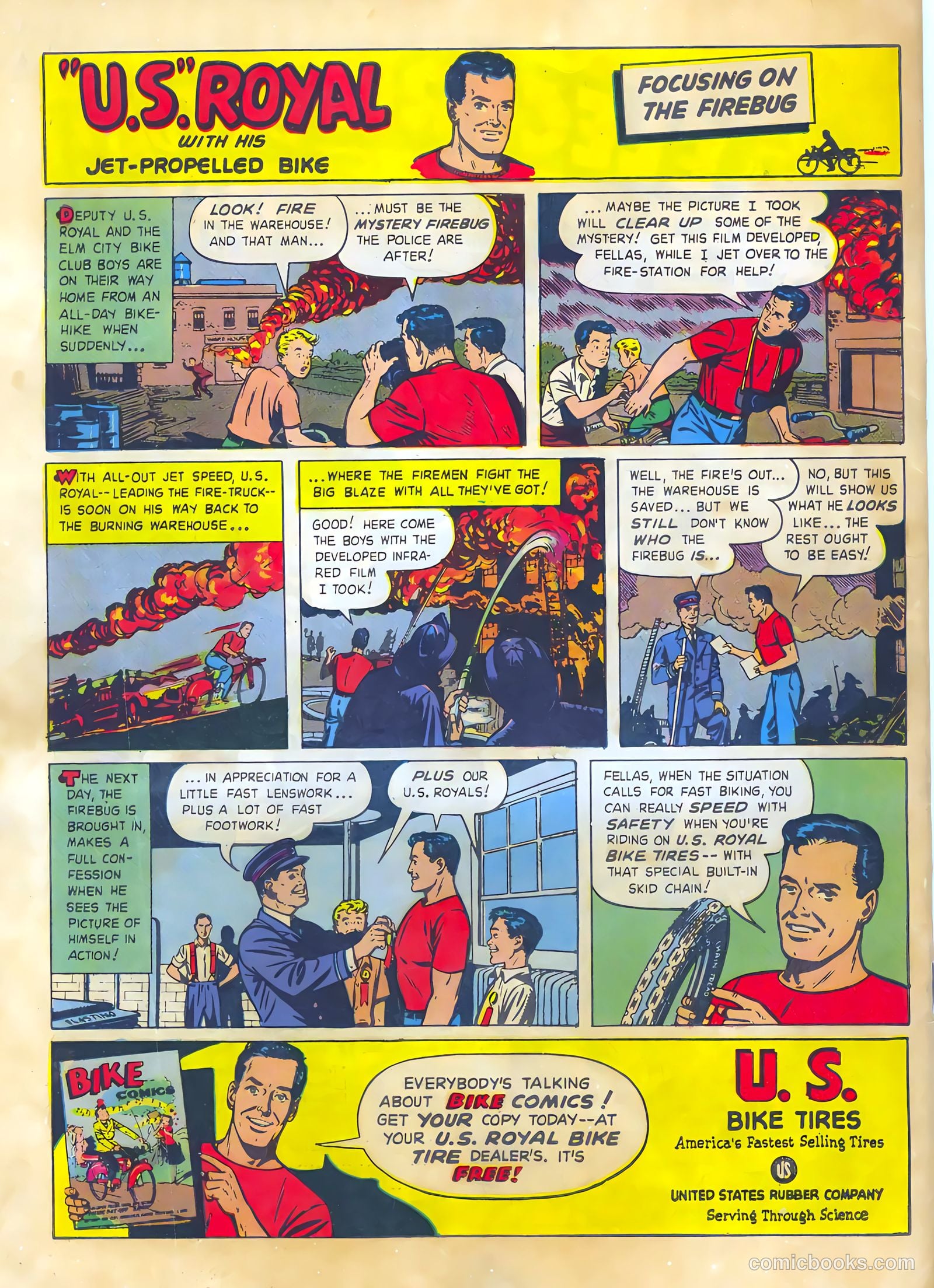 Smash Comics #85 (1949) — page 36 of 36
