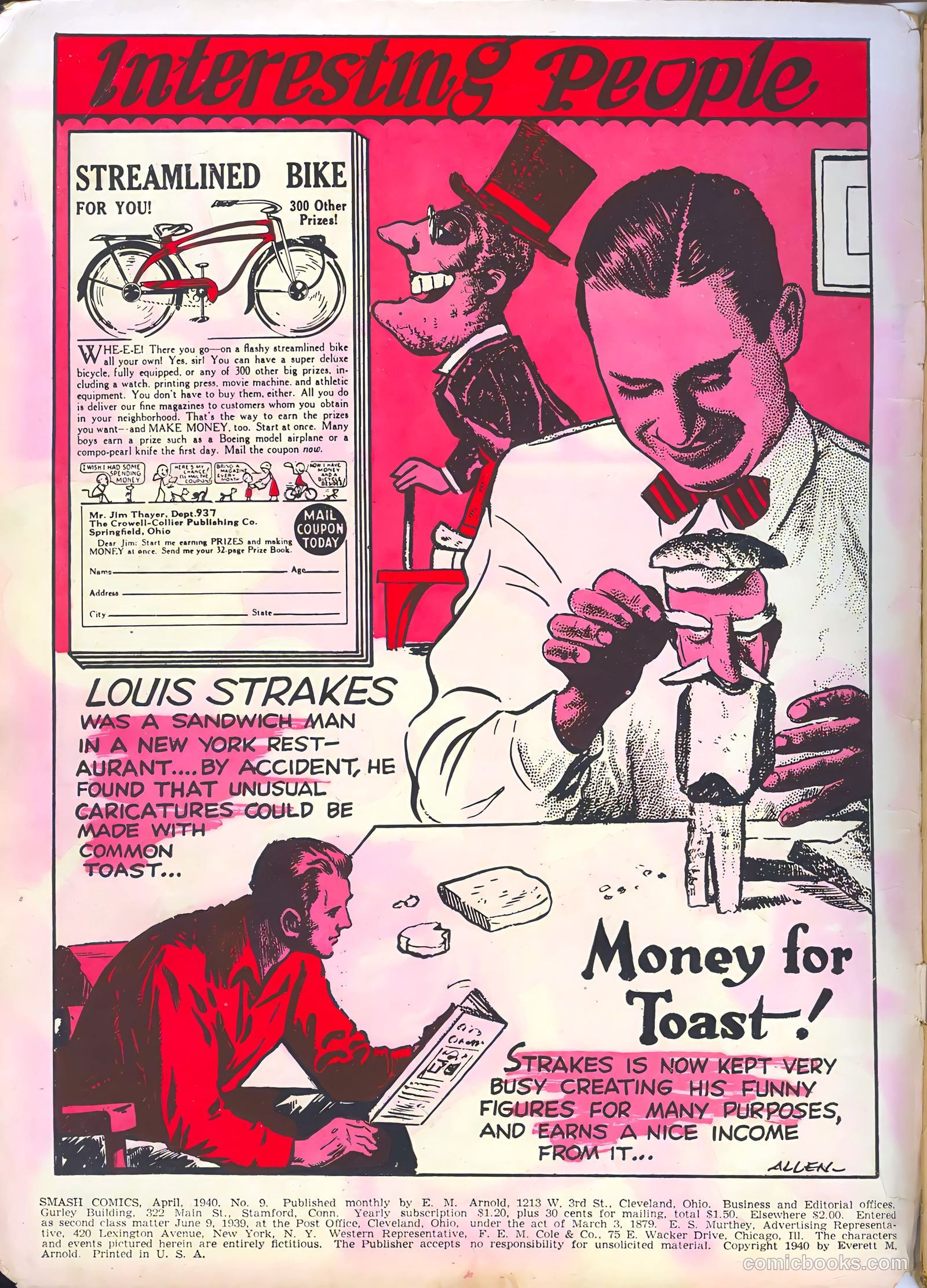Smash Comics #9 (1940) — page 2 of 68