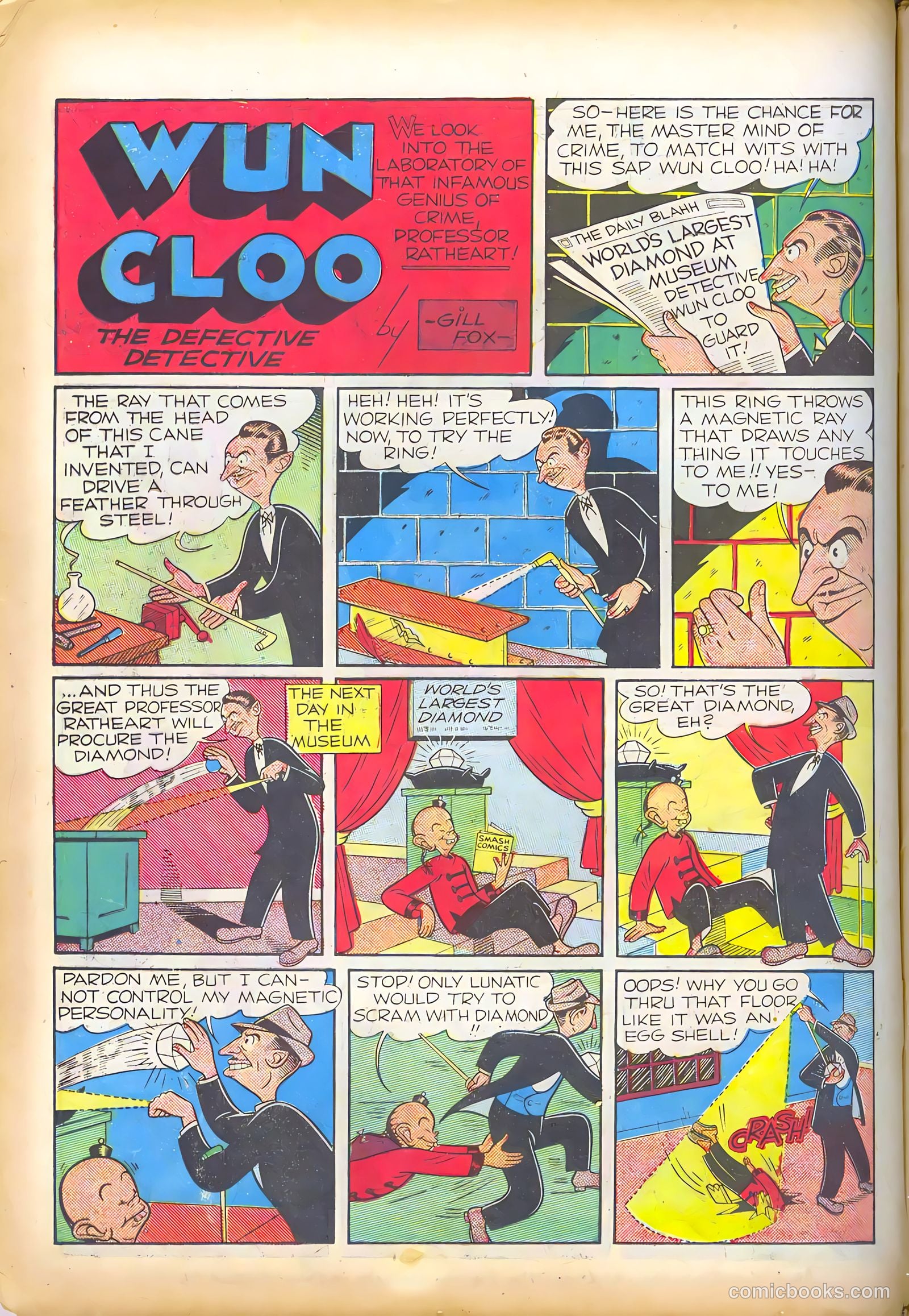 Smash Comics #9 (1940) — page 16 of 68