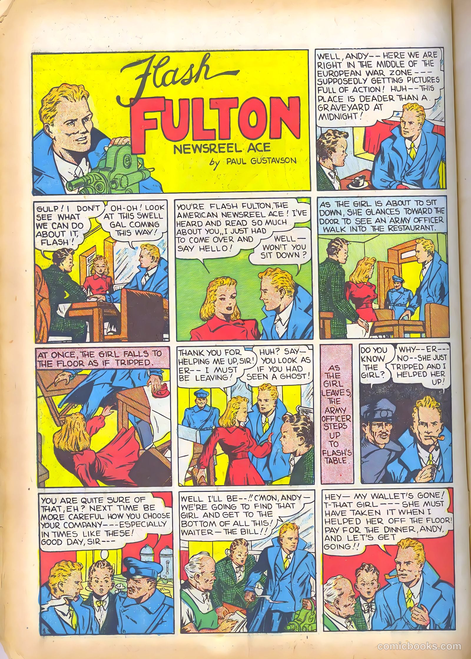Smash Comics #9 (1940) — page 18 of 68