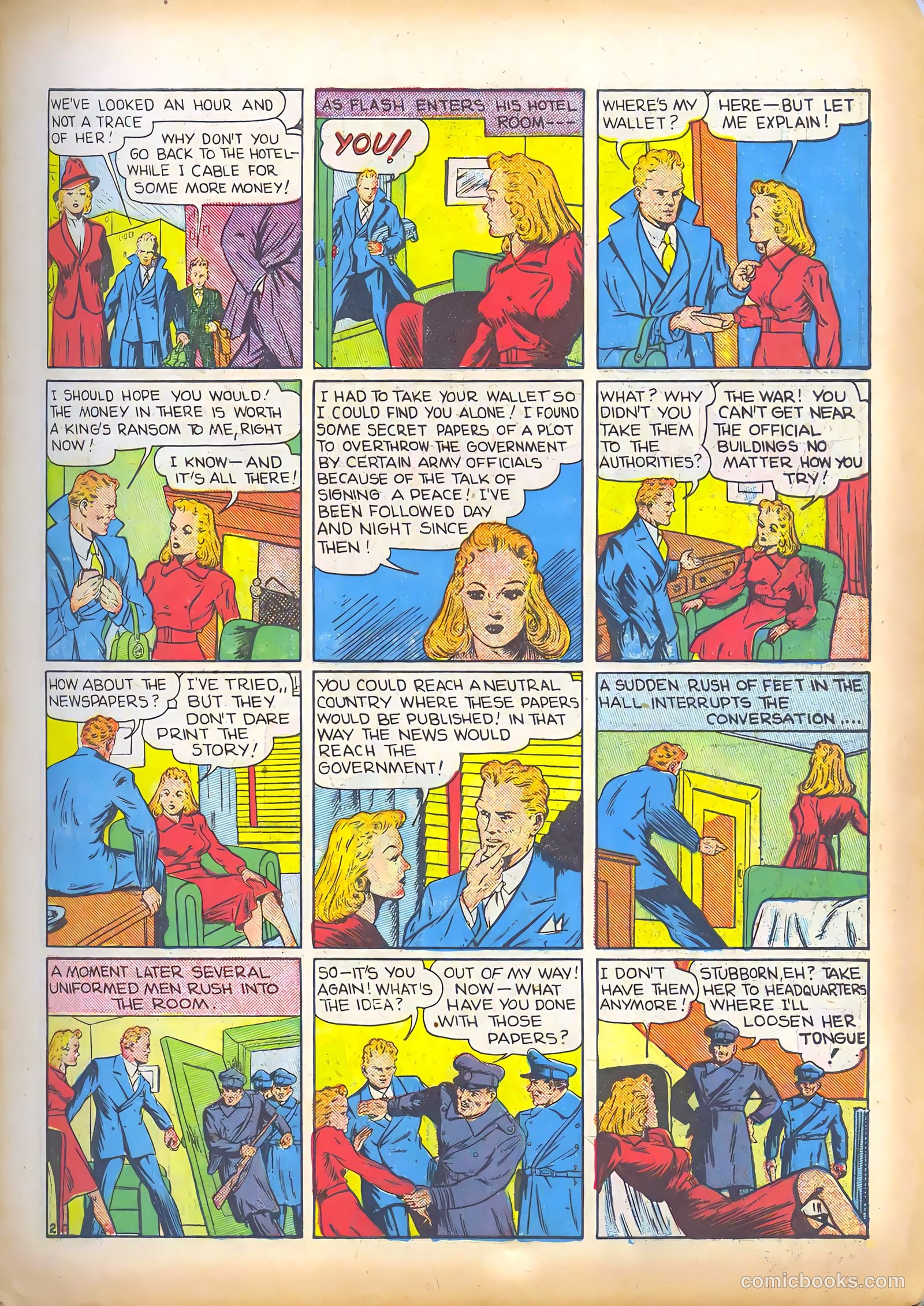 Smash Comics #9 (1940) — page 19 of 68