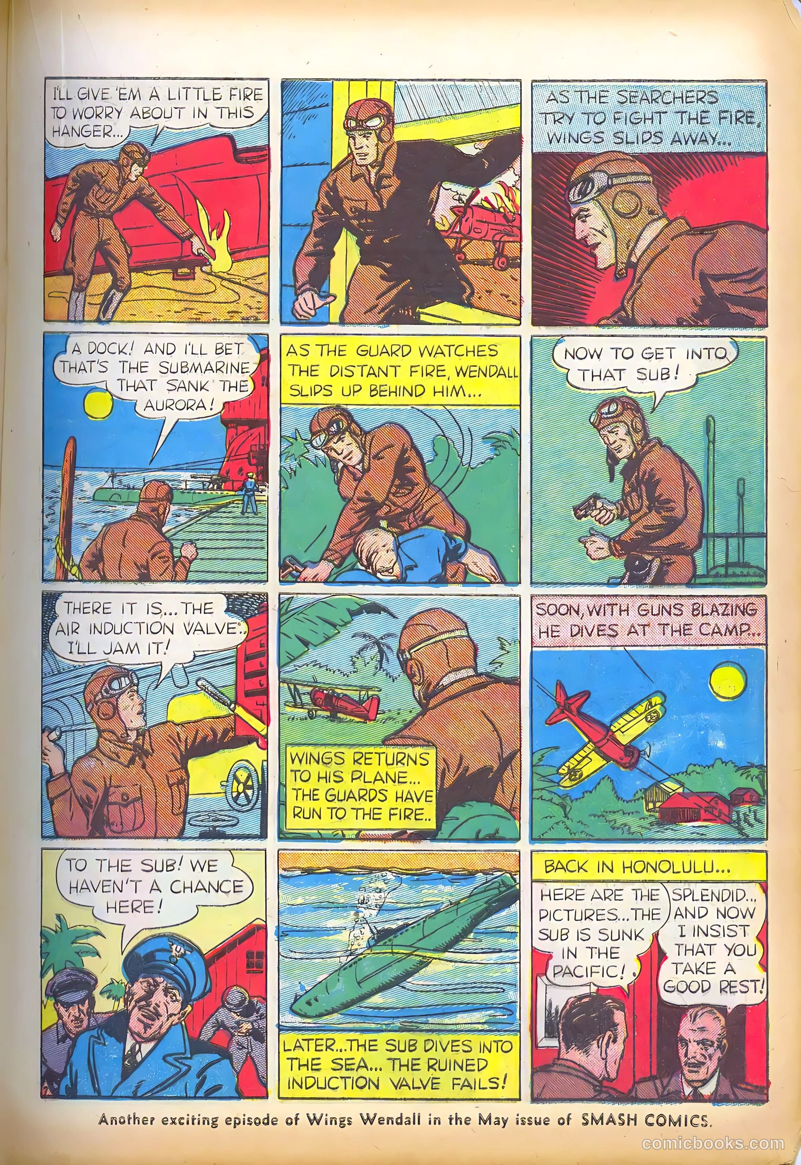 Smash Comics #9 (1940) — page 33 of 68