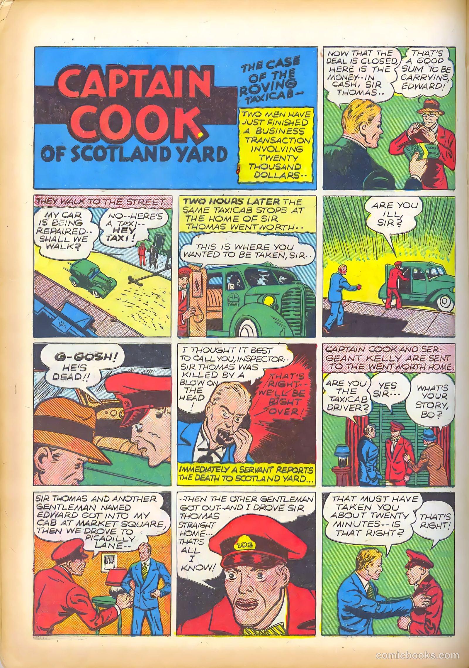 Smash Comics #9 (1940) — page 36 of 68