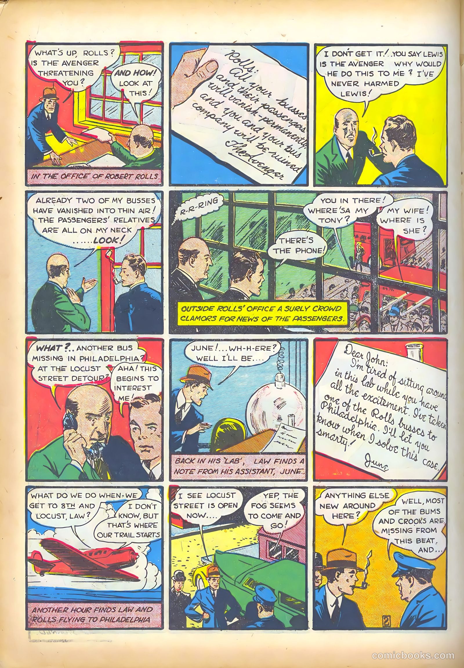Smash Comics #9 (1940) — page 42 of 68