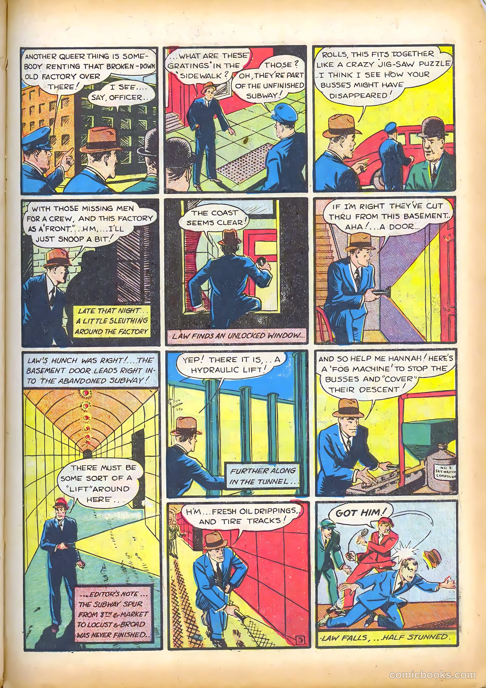Smash Comics #9 (1940) — page 43 of 68
