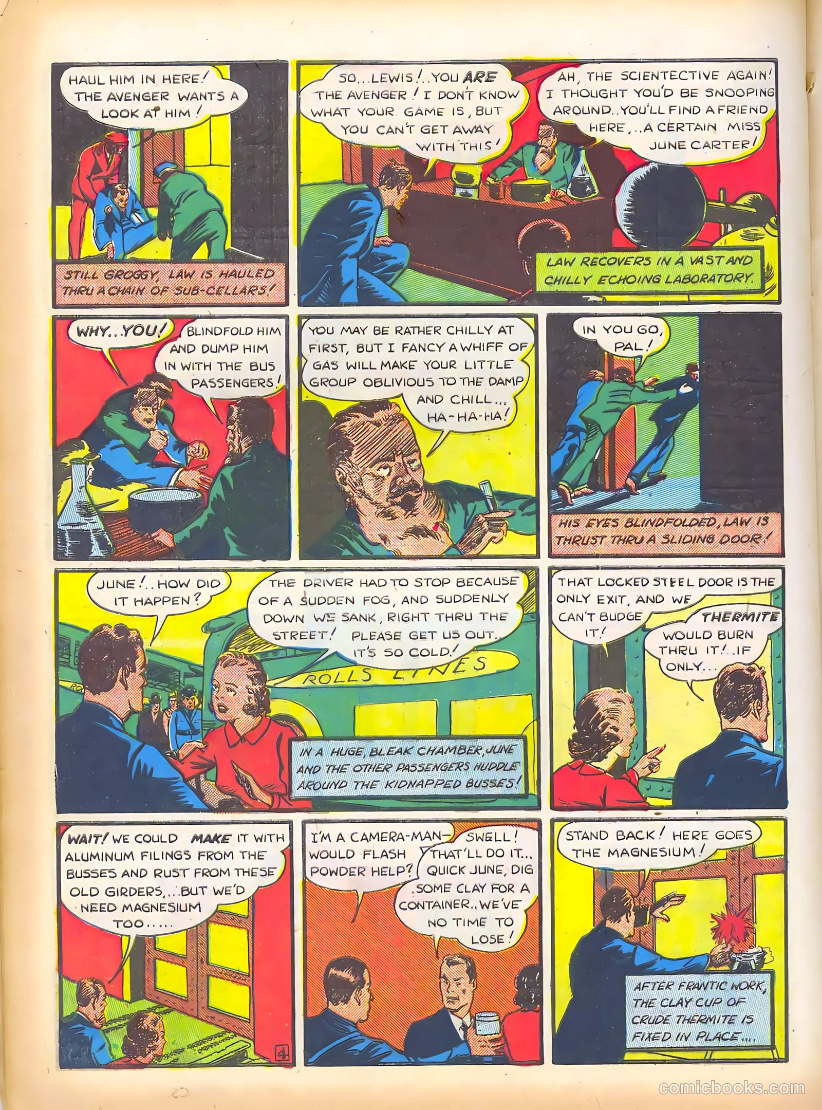 Smash Comics #9 (1940) — page 44 of 68
