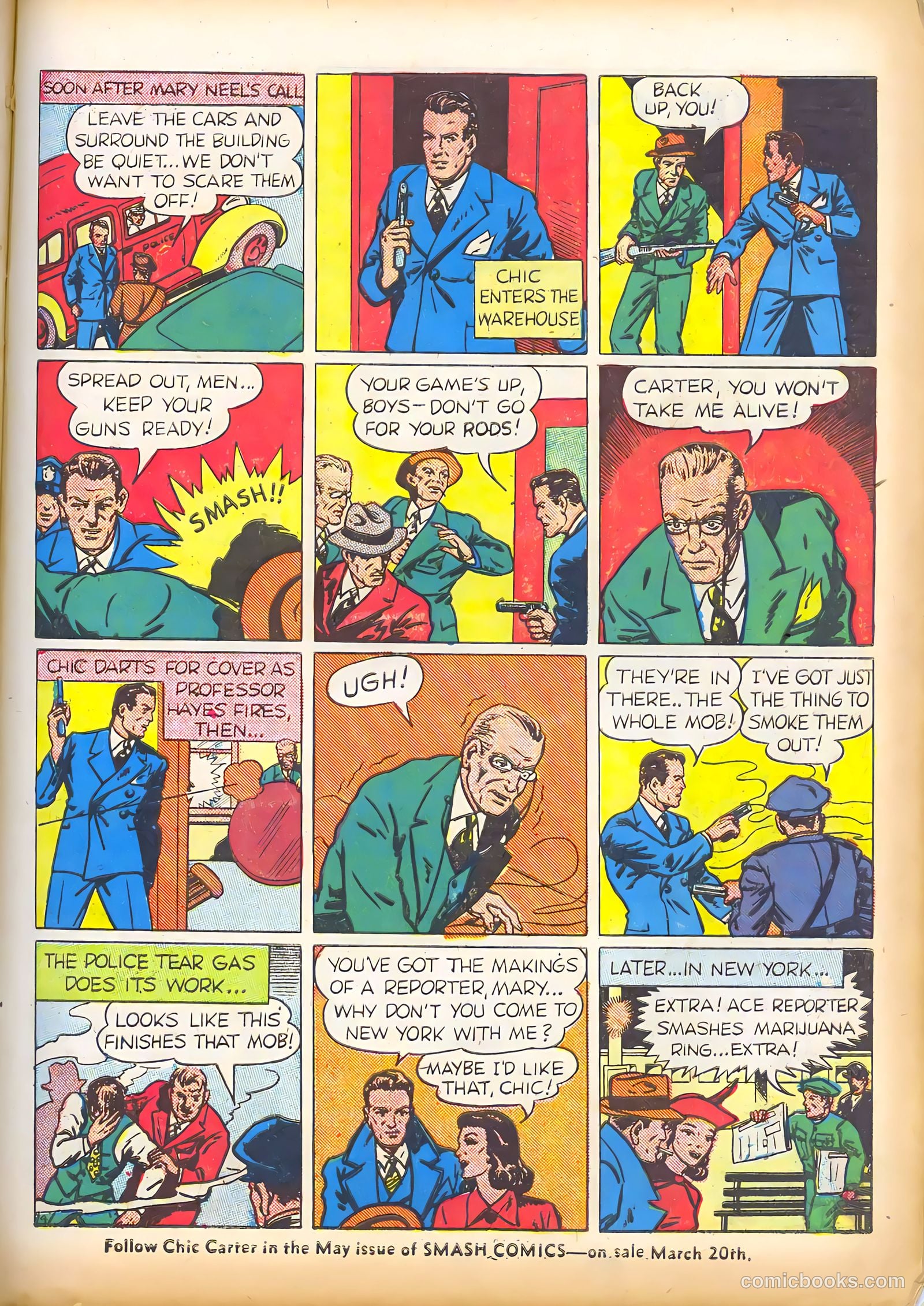 Smash Comics #9 (1940) — page 49 of 68