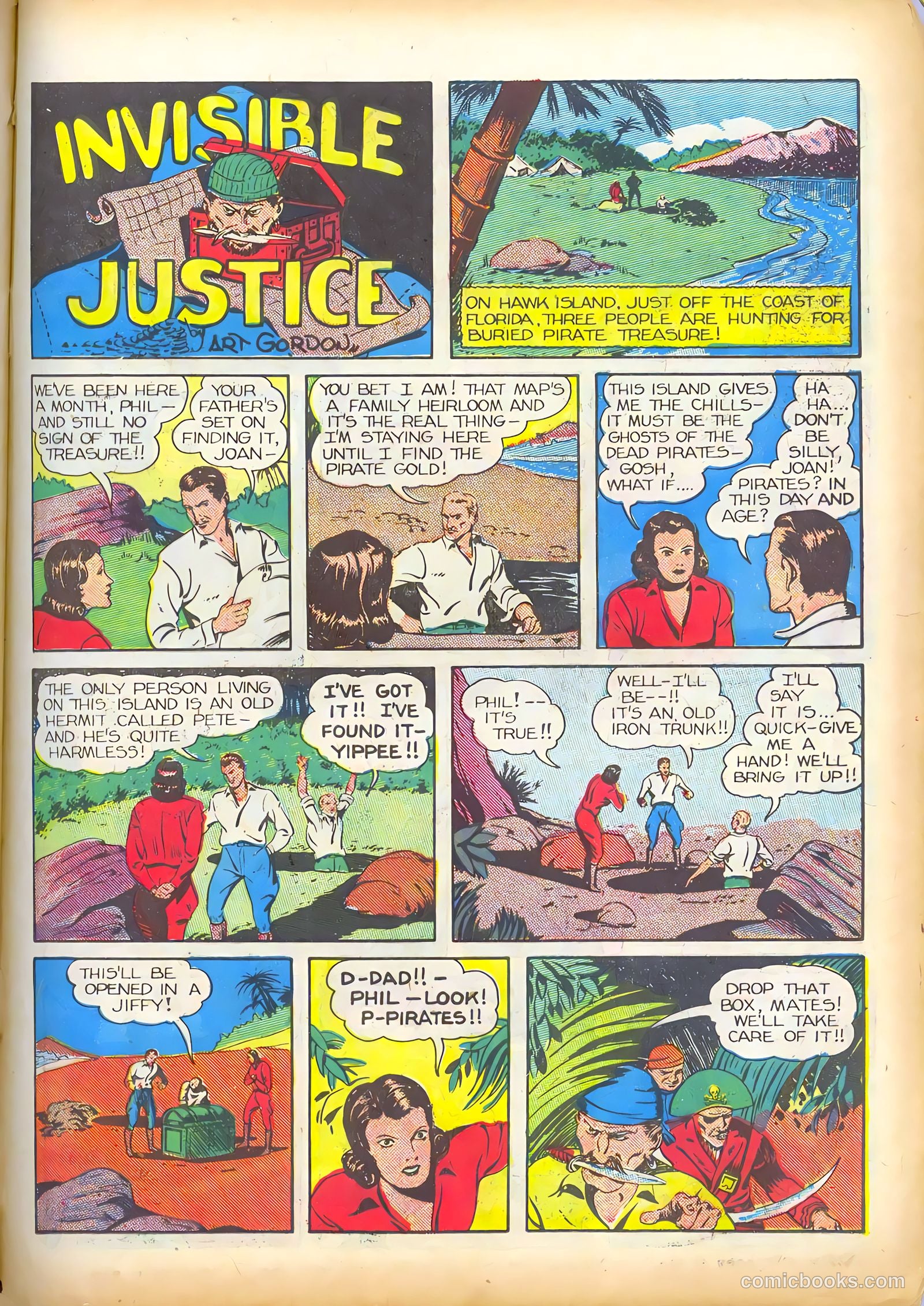 Smash Comics #9 (1940) — page 53 of 68