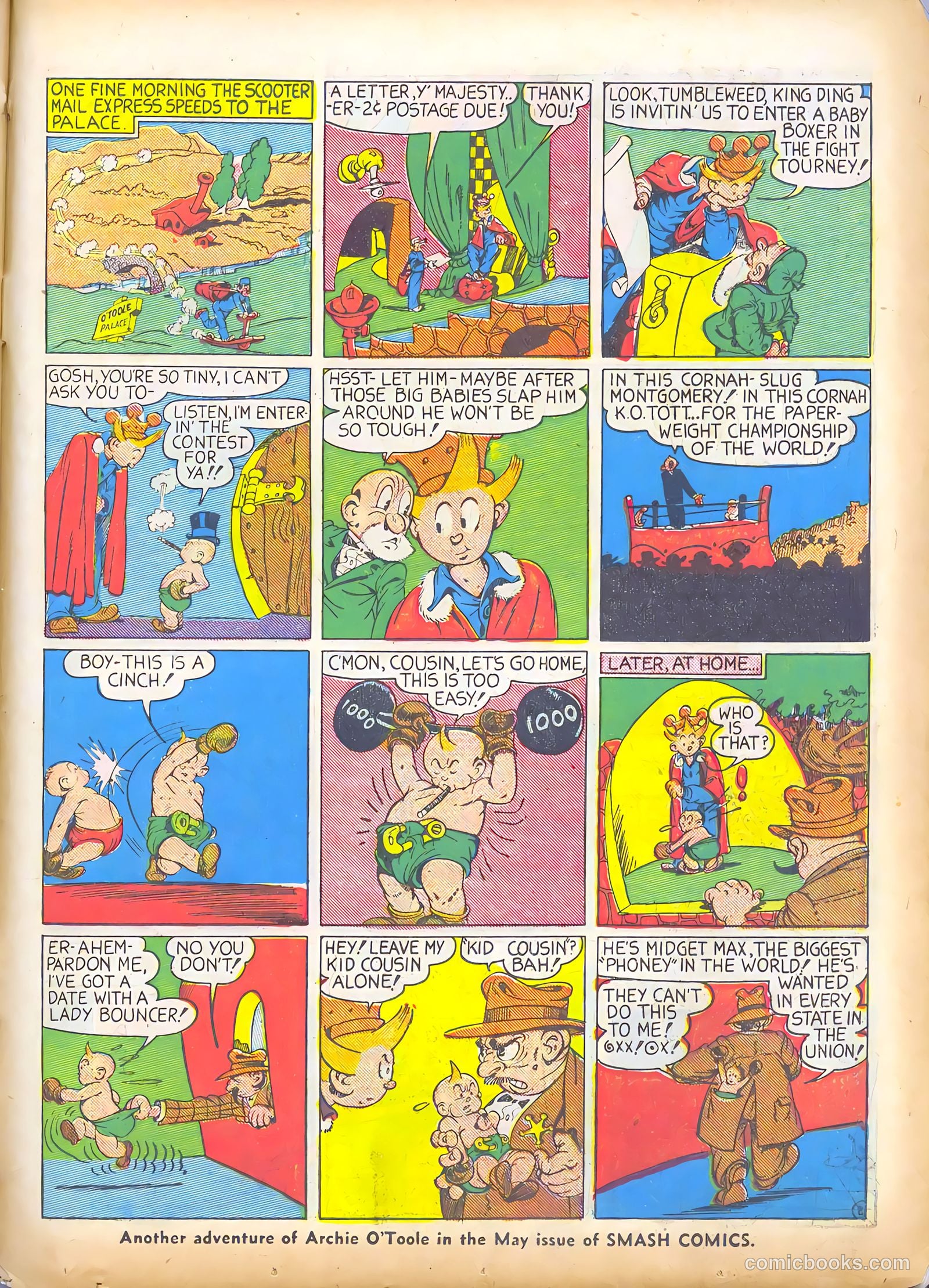 Smash Comics #9 (1940) — page 59 of 68