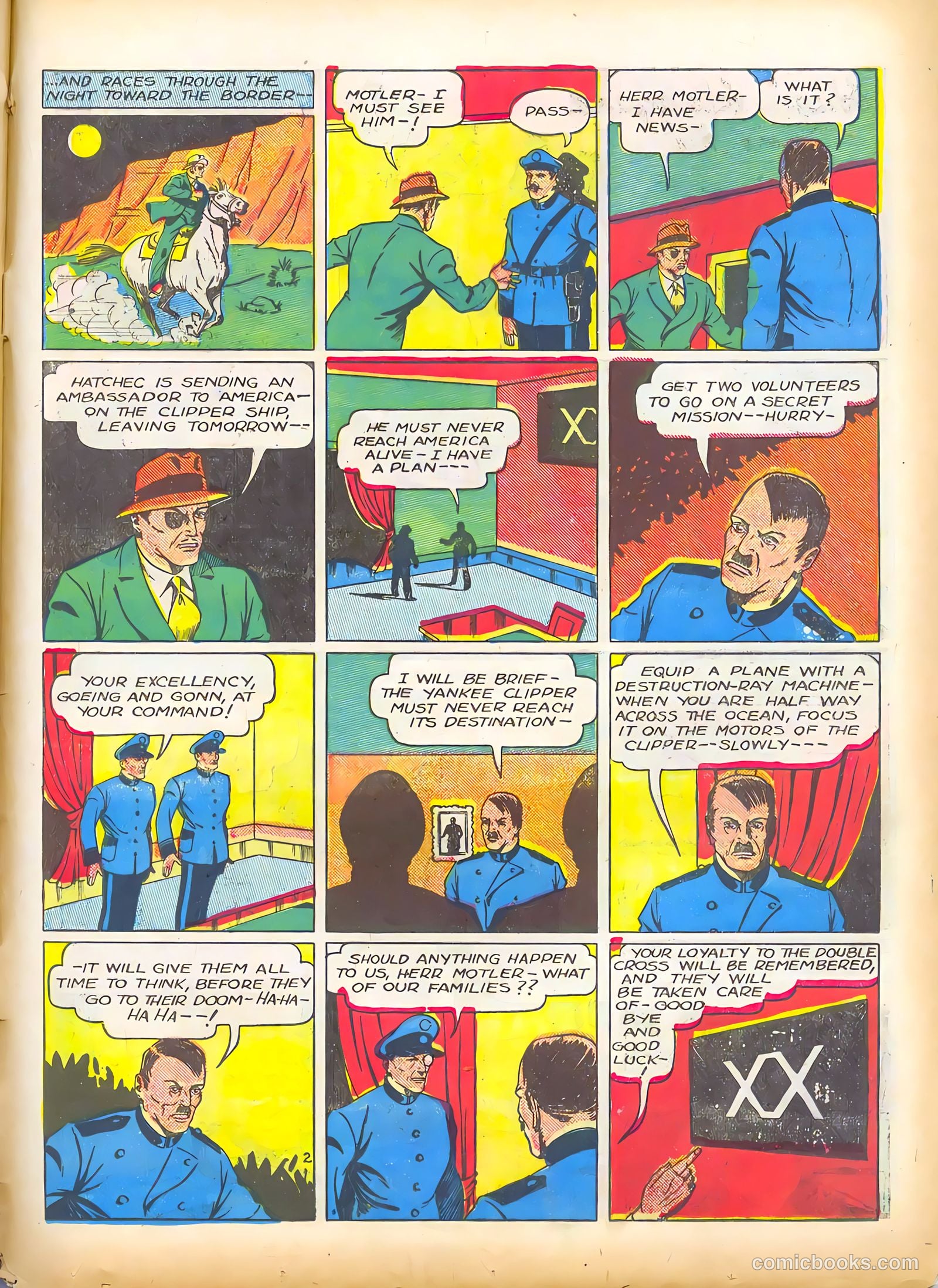 Smash Comics #9 (1940) — page 61 of 68