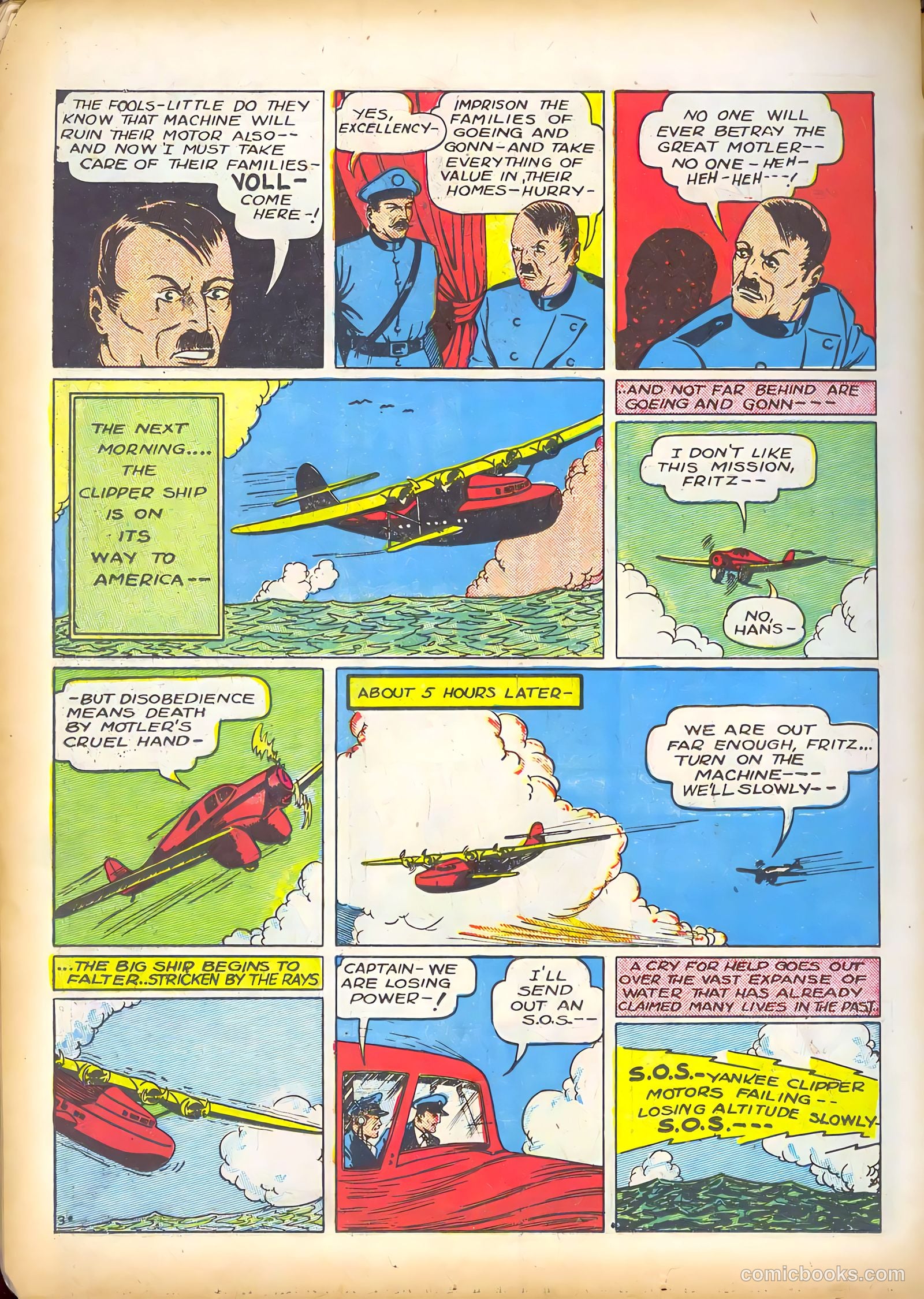 Smash Comics #9 (1940) — page 62 of 68