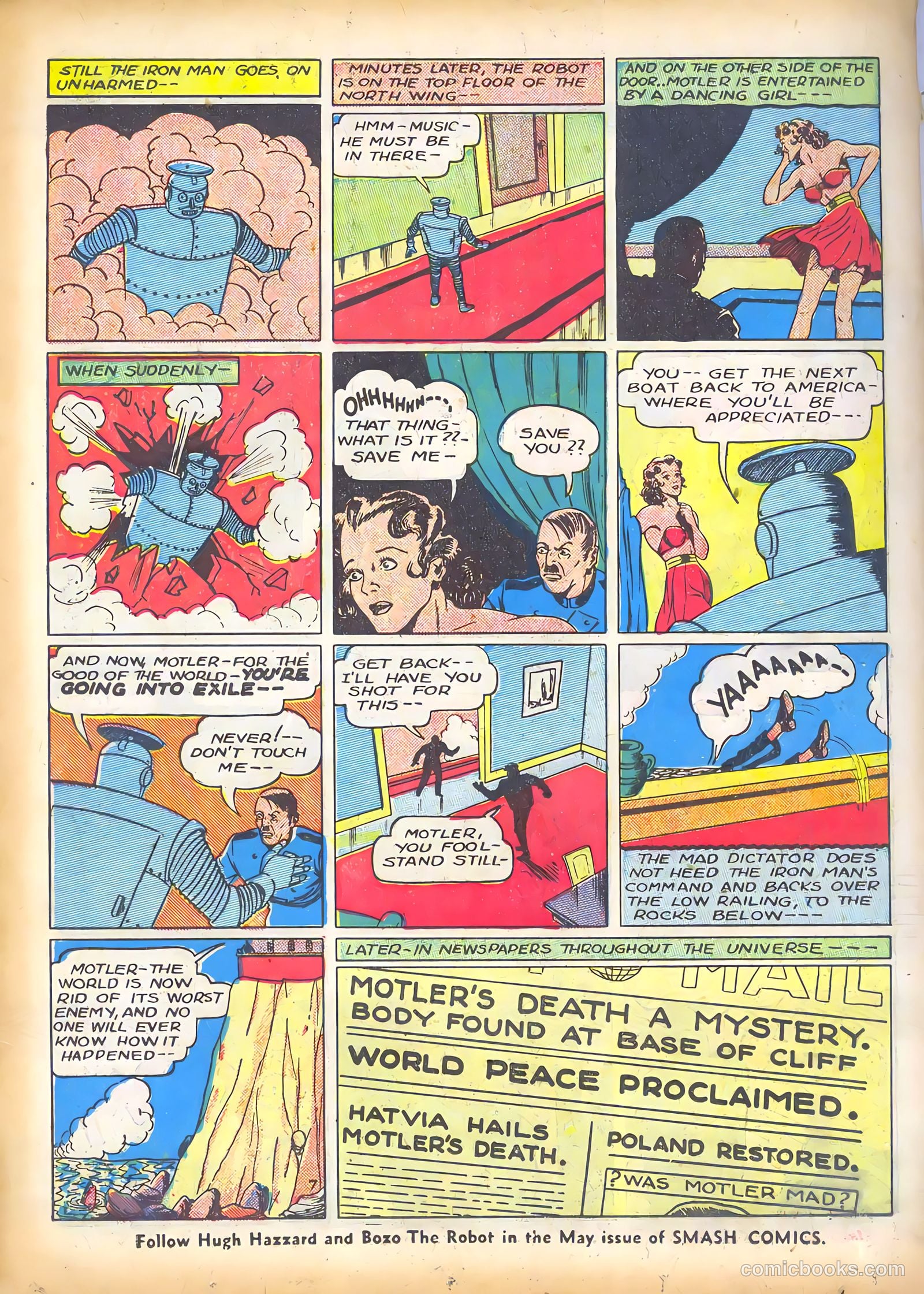 Smash Comics #9 (1940) — page 66 of 68