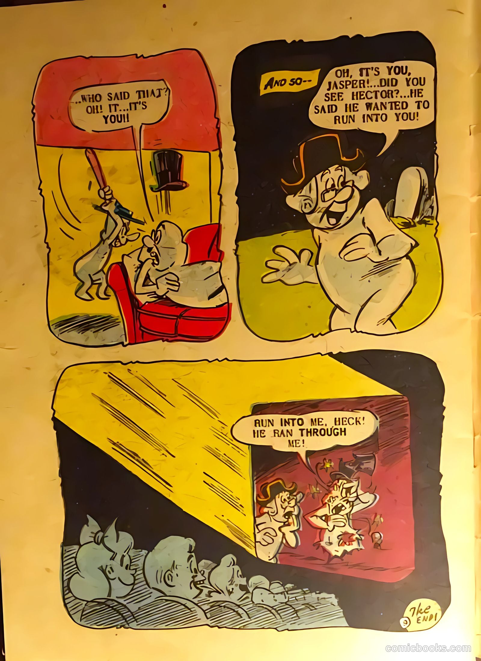 Smile Comics #1 (1955) — page 34 of 36