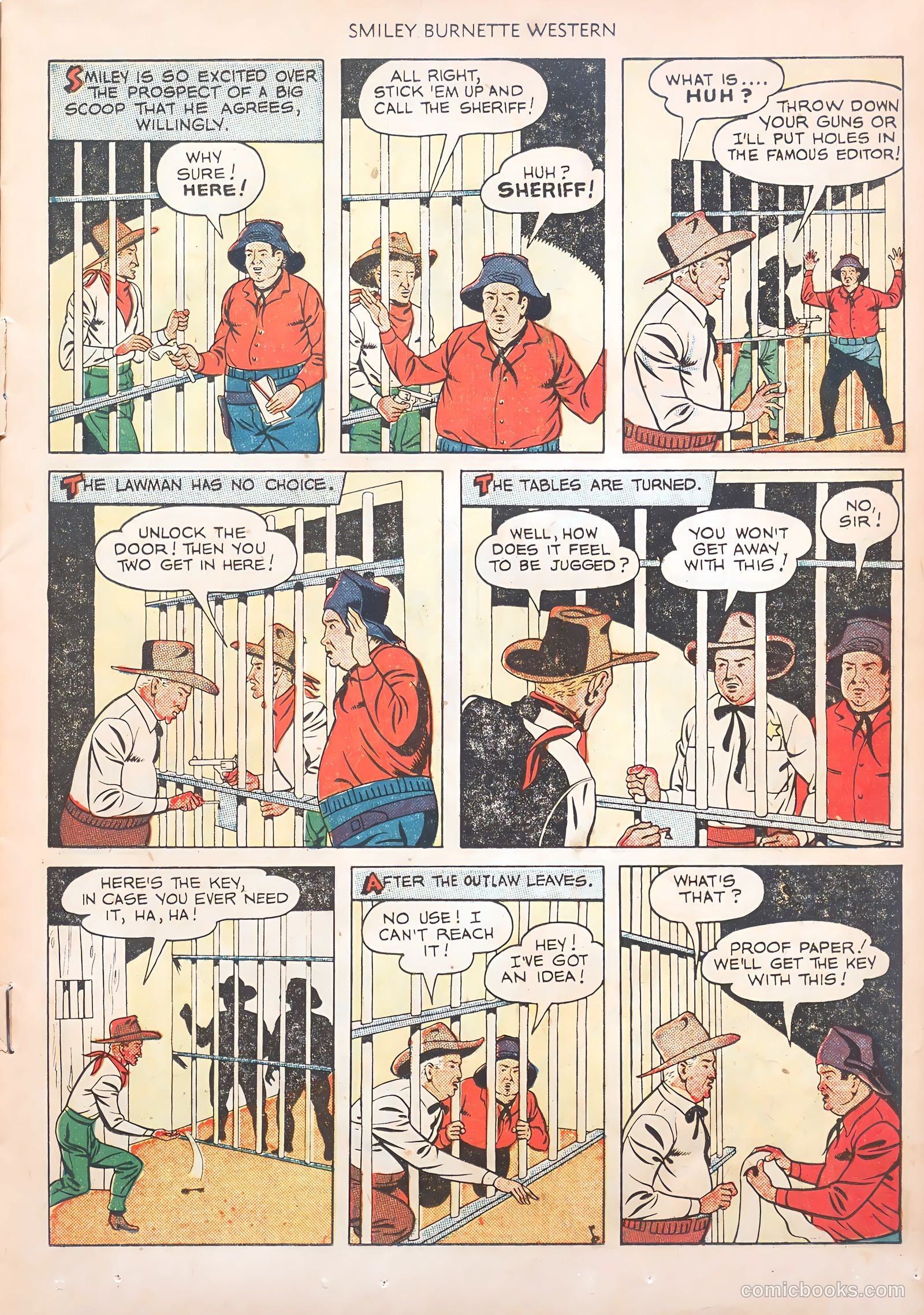 Smiley Burnette Western #1 (1950) — page 11 of 36