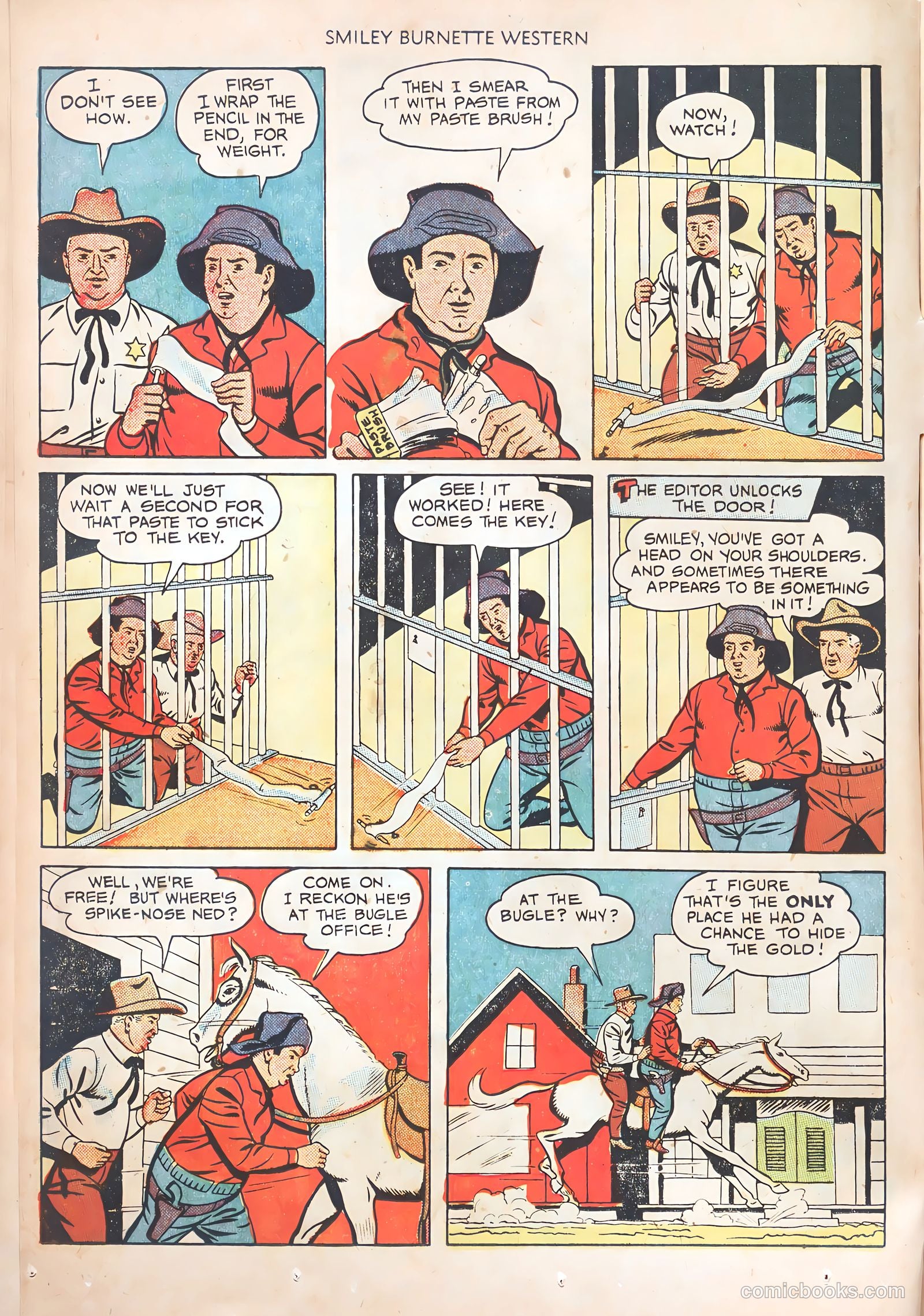 Smiley Burnette Western #1 (1950) — page 12 of 36