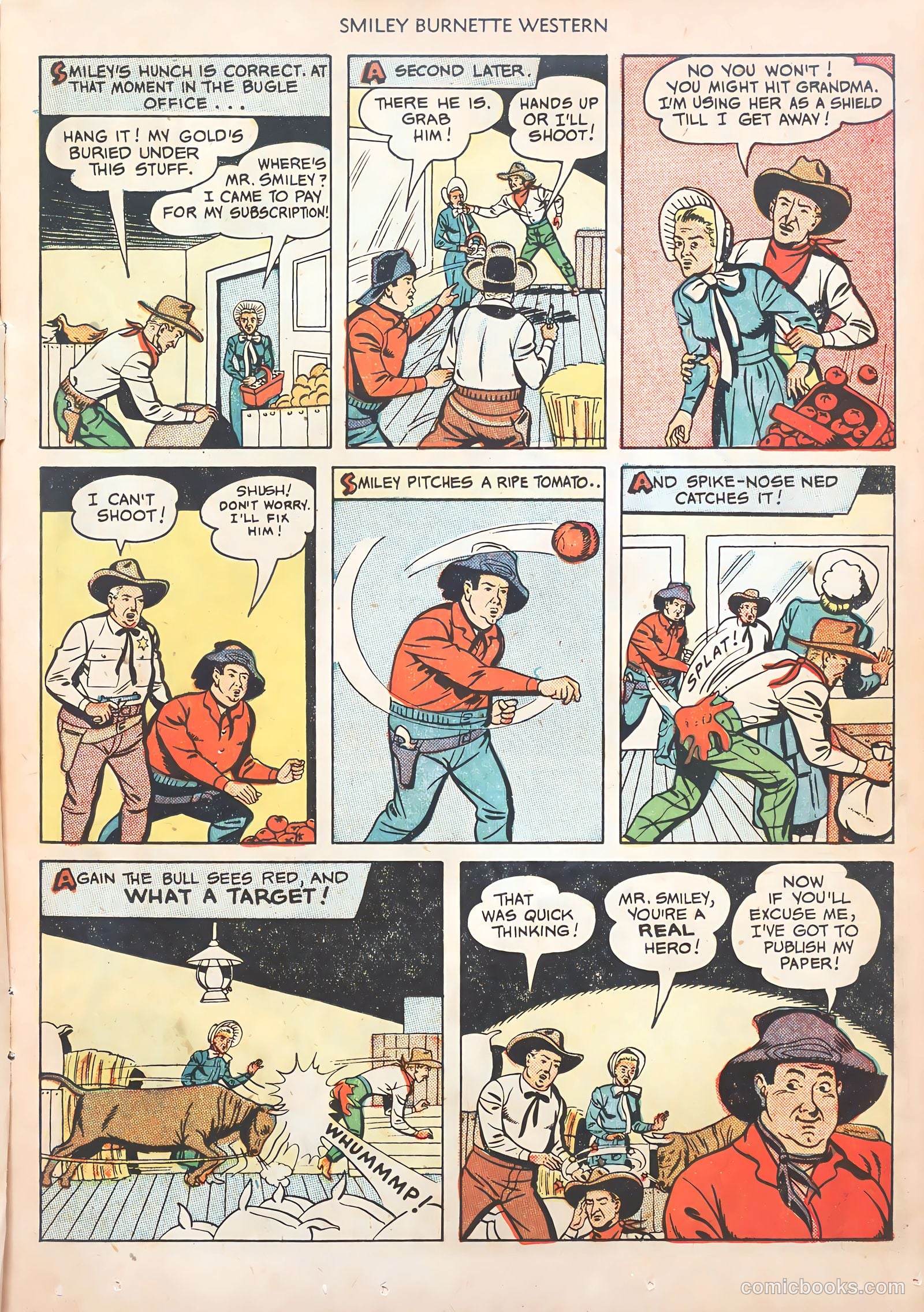 Smiley Burnette Western #1 (1950) — page 13 of 36