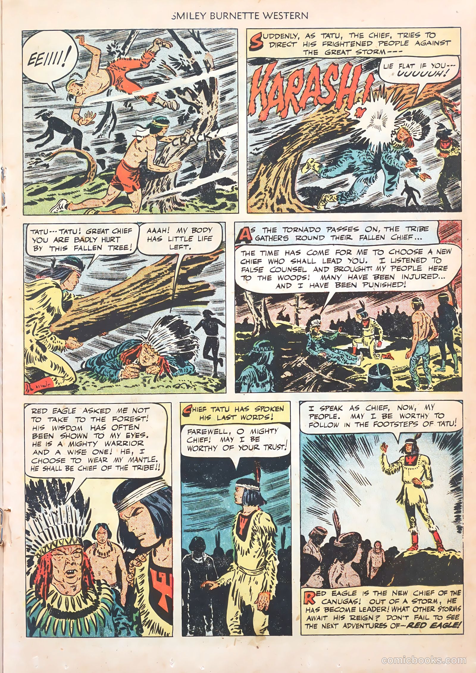 Smiley Burnette Western #1 (1950) — page 17 of 36