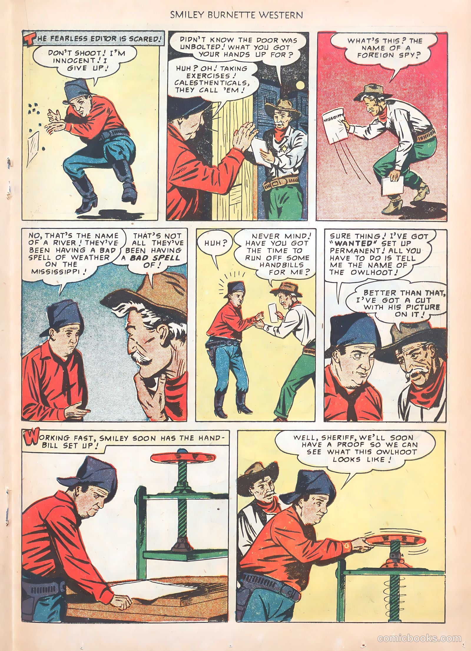 Smiley Burnette Western #1 (1950) — page 19 of 36