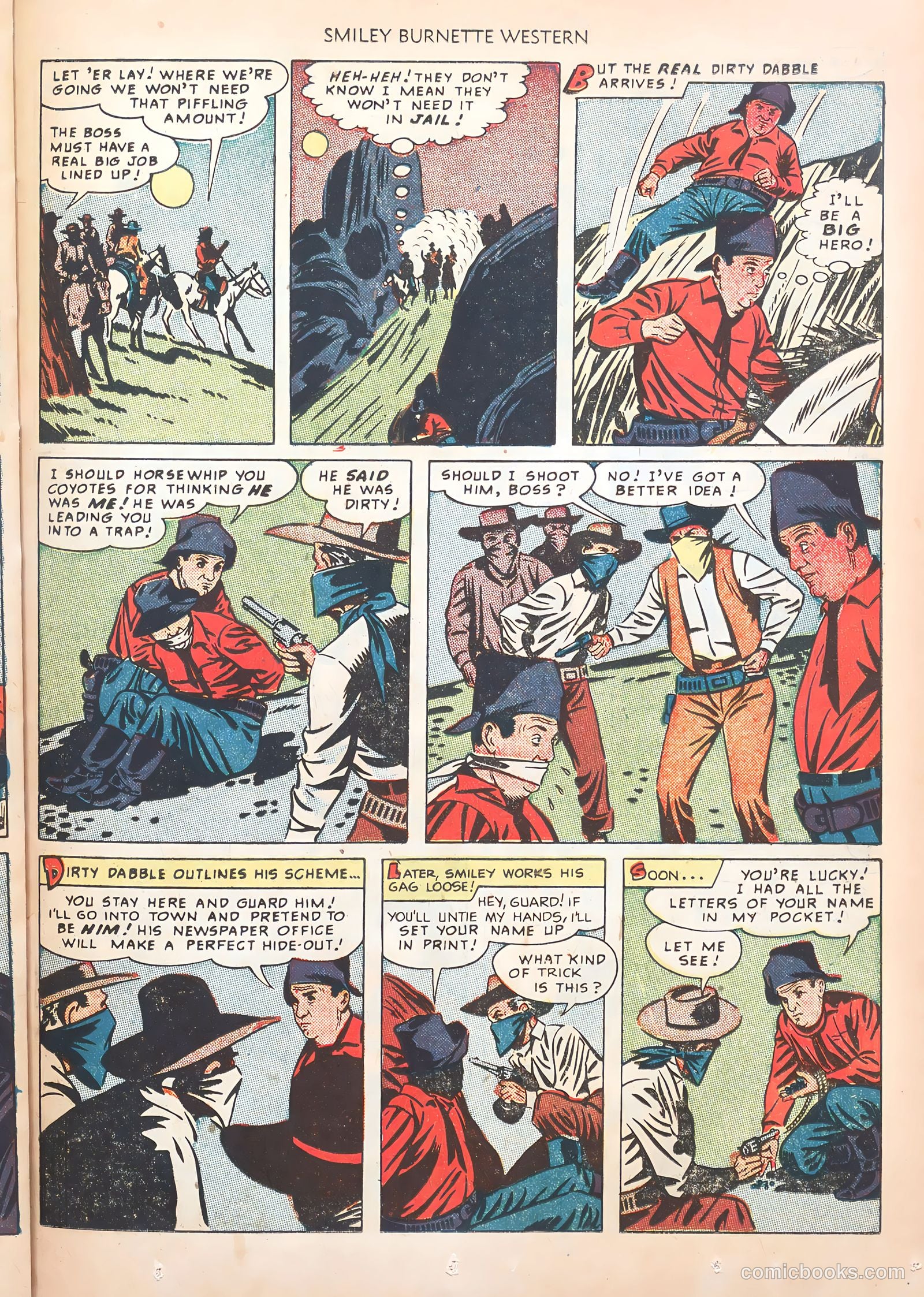 Smiley Burnette Western #1 (1950) — page 23 of 36