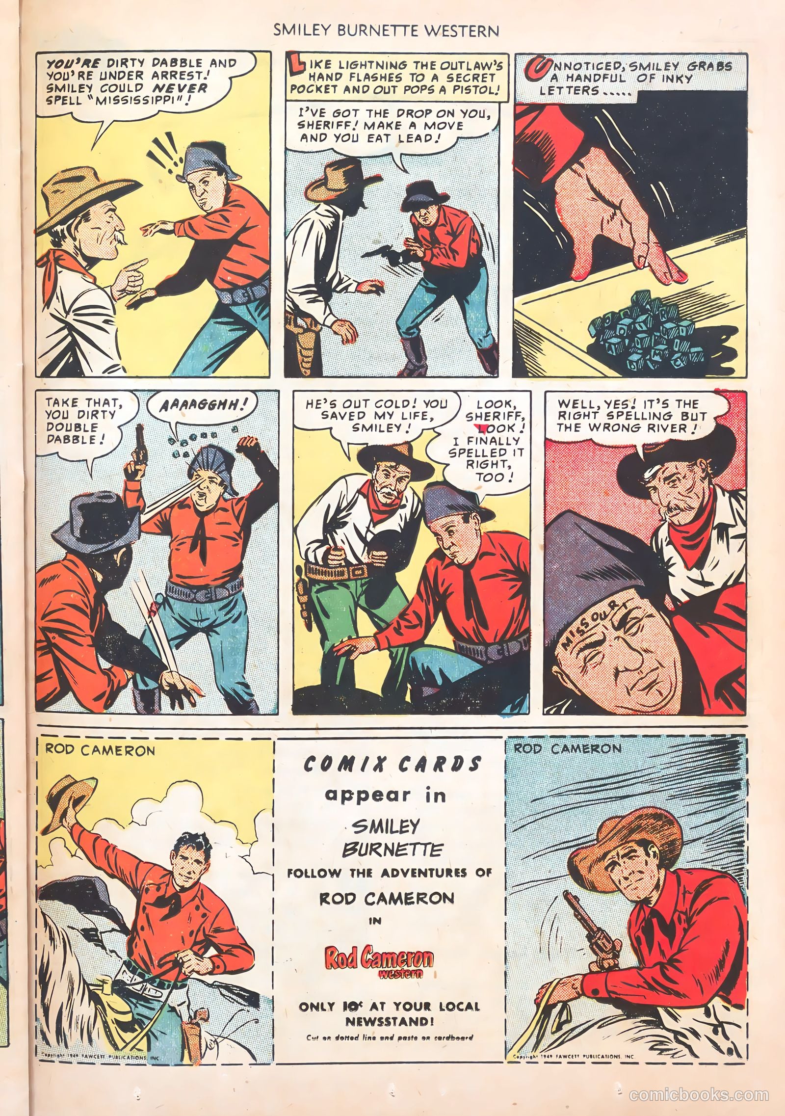 Smiley Burnette Western #1 (1950) — page 25 of 36