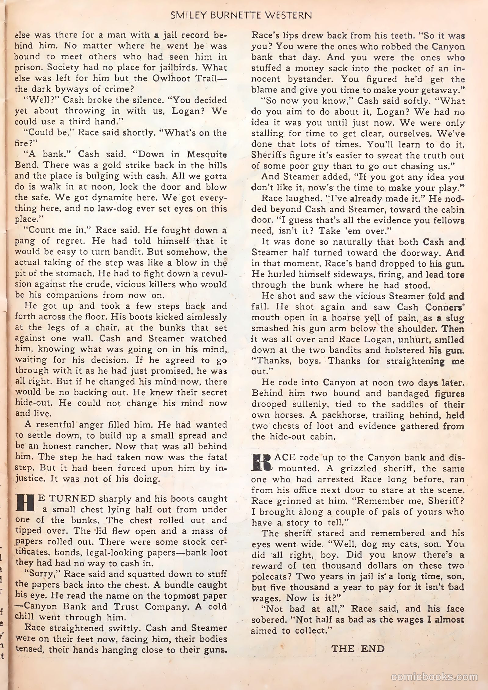Smiley Burnette Western #1 (1950) — page 27 of 36
