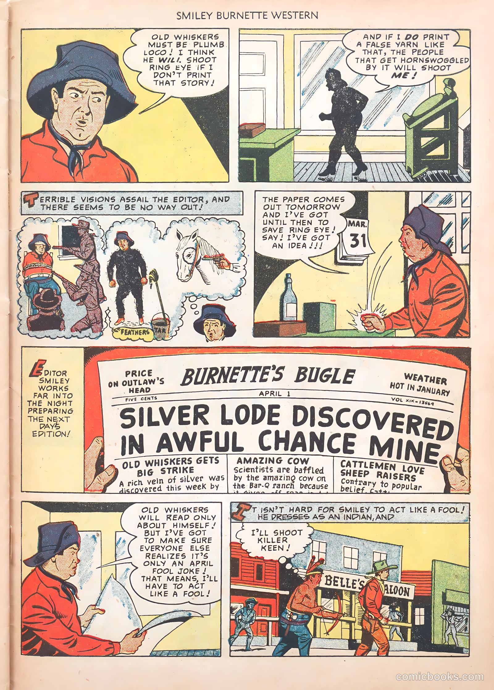 Smiley Burnette Western #1 (1950) — page 31 of 36