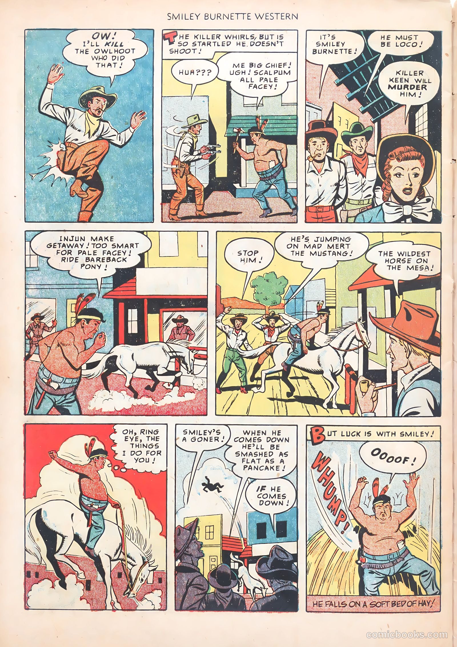 Smiley Burnette Western #1 (1950) — page 32 of 36