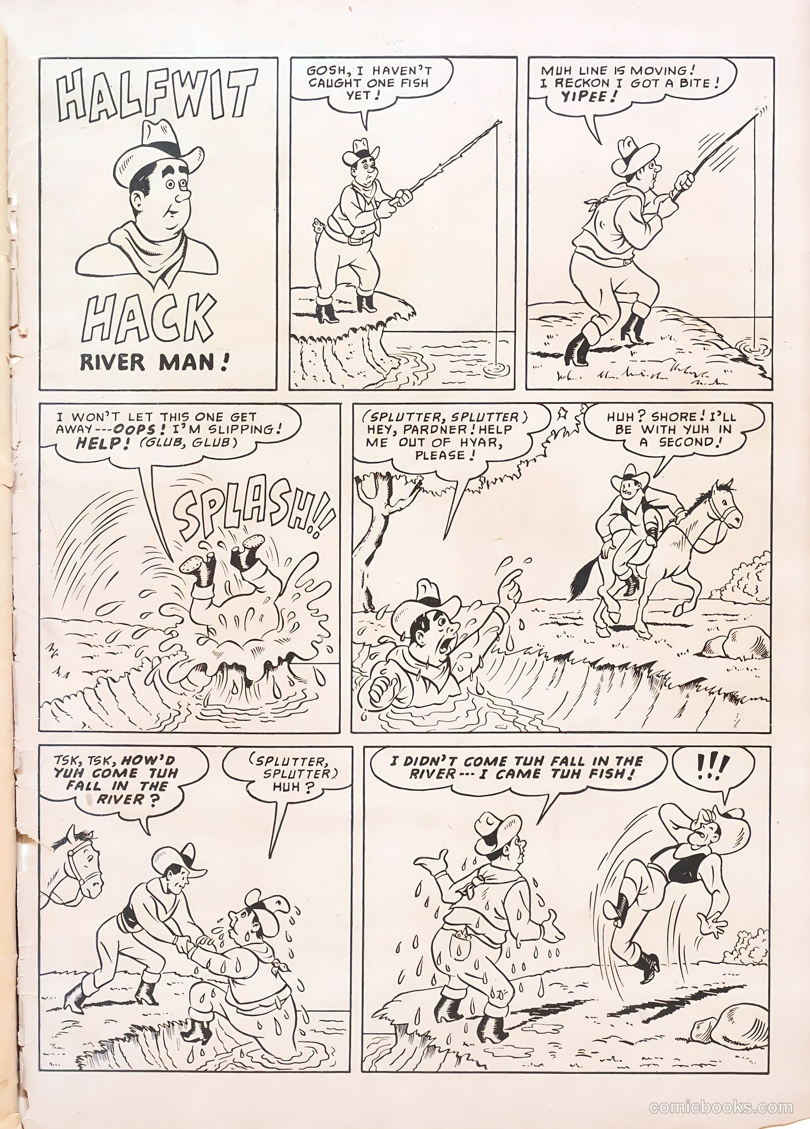 Smiley Burnette Western #1 (1950) — page 35 of 36