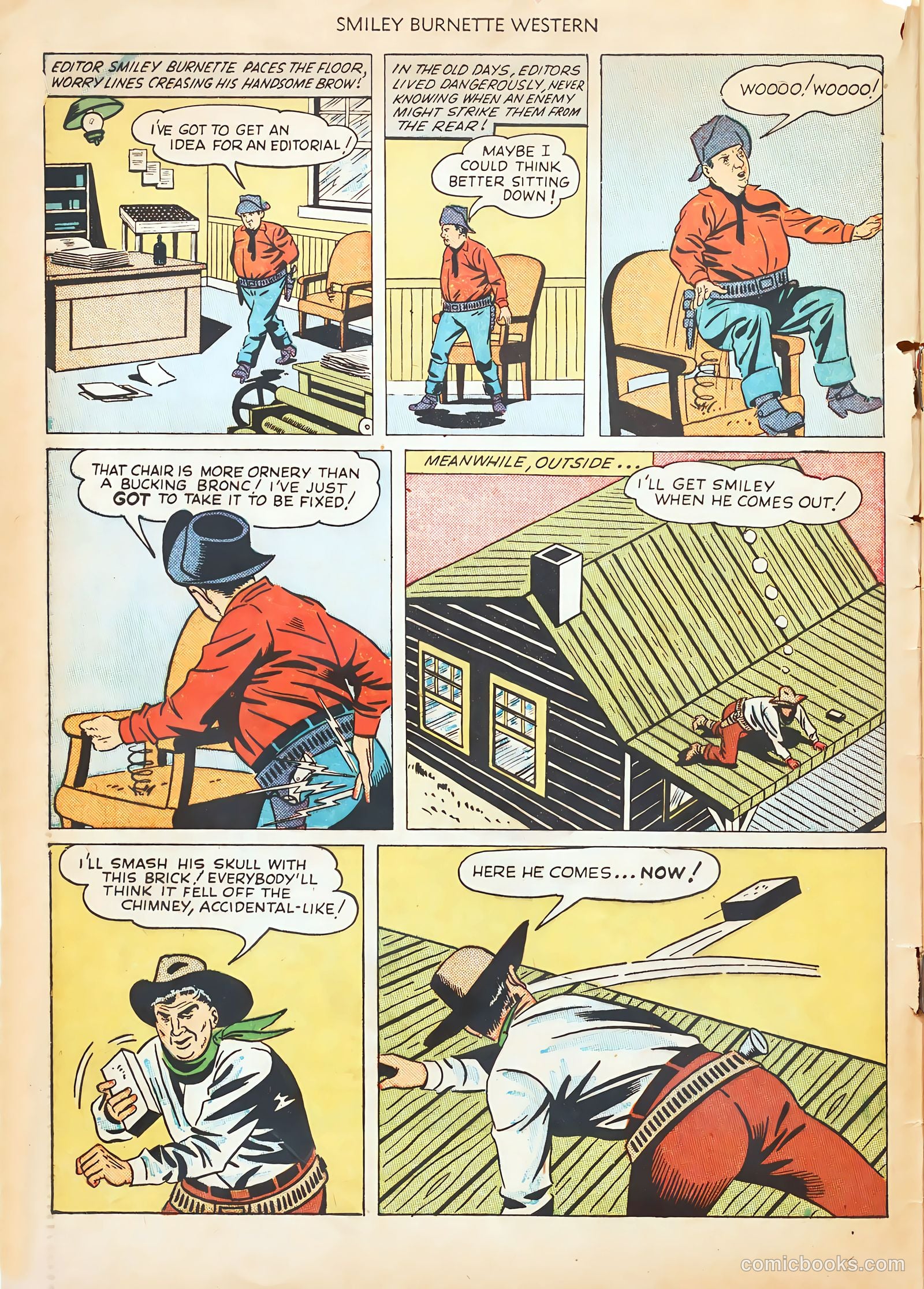 Smiley Burnette Western #2 (1950) — page 4 of 36
