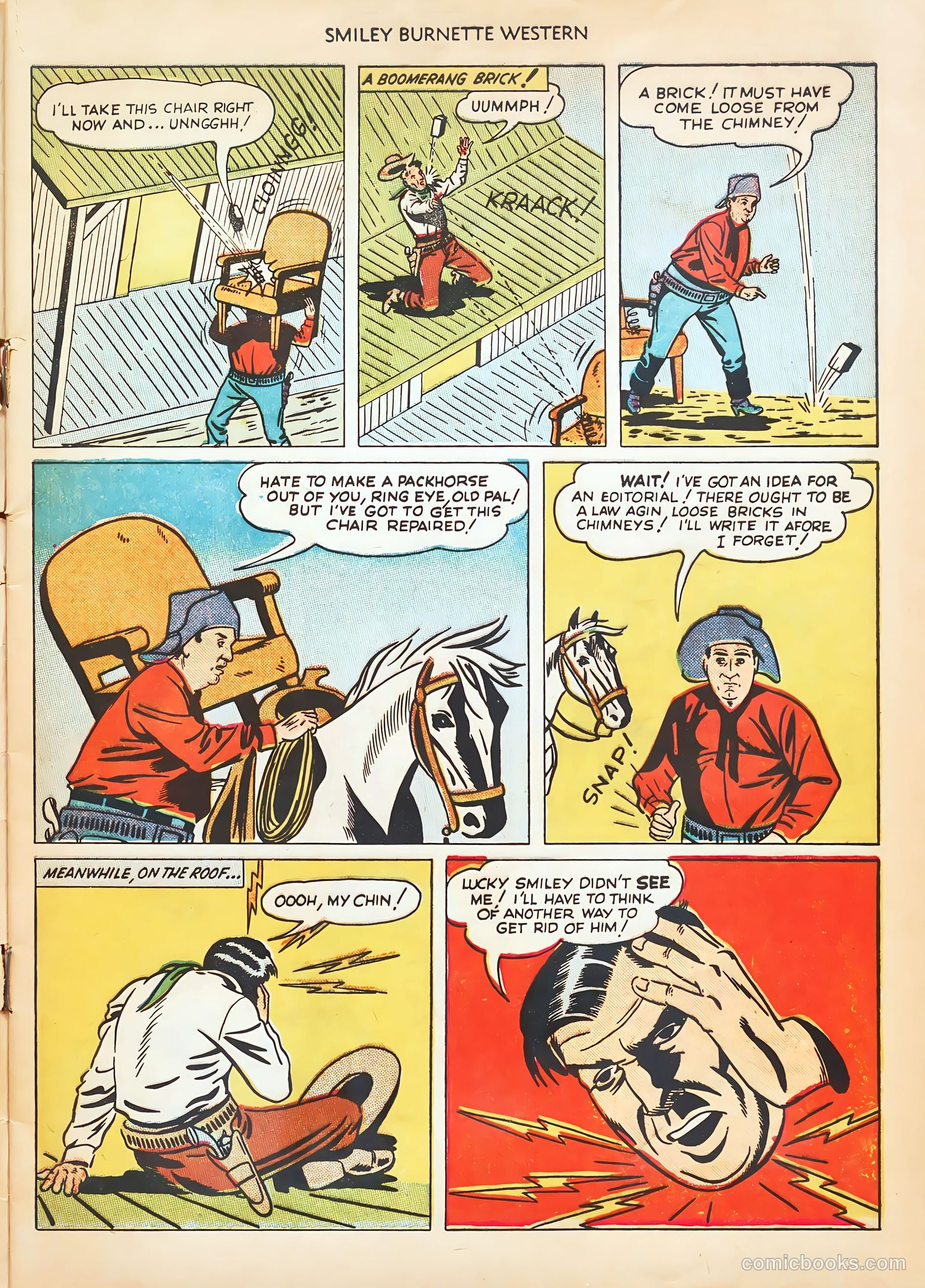 Smiley Burnette Western #2 (1950) — page 5 of 36