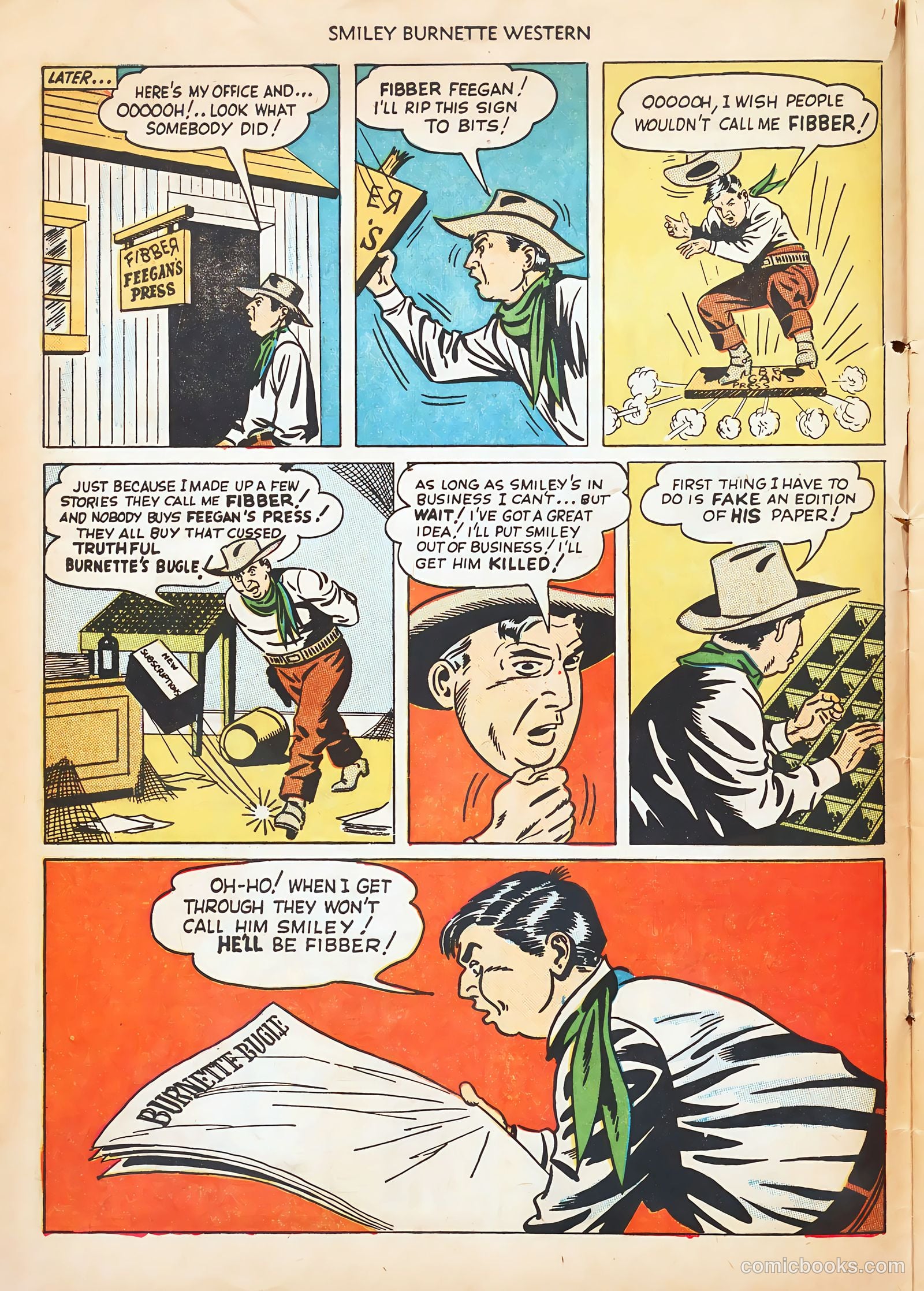 Smiley Burnette Western #2 (1950) — page 6 of 36