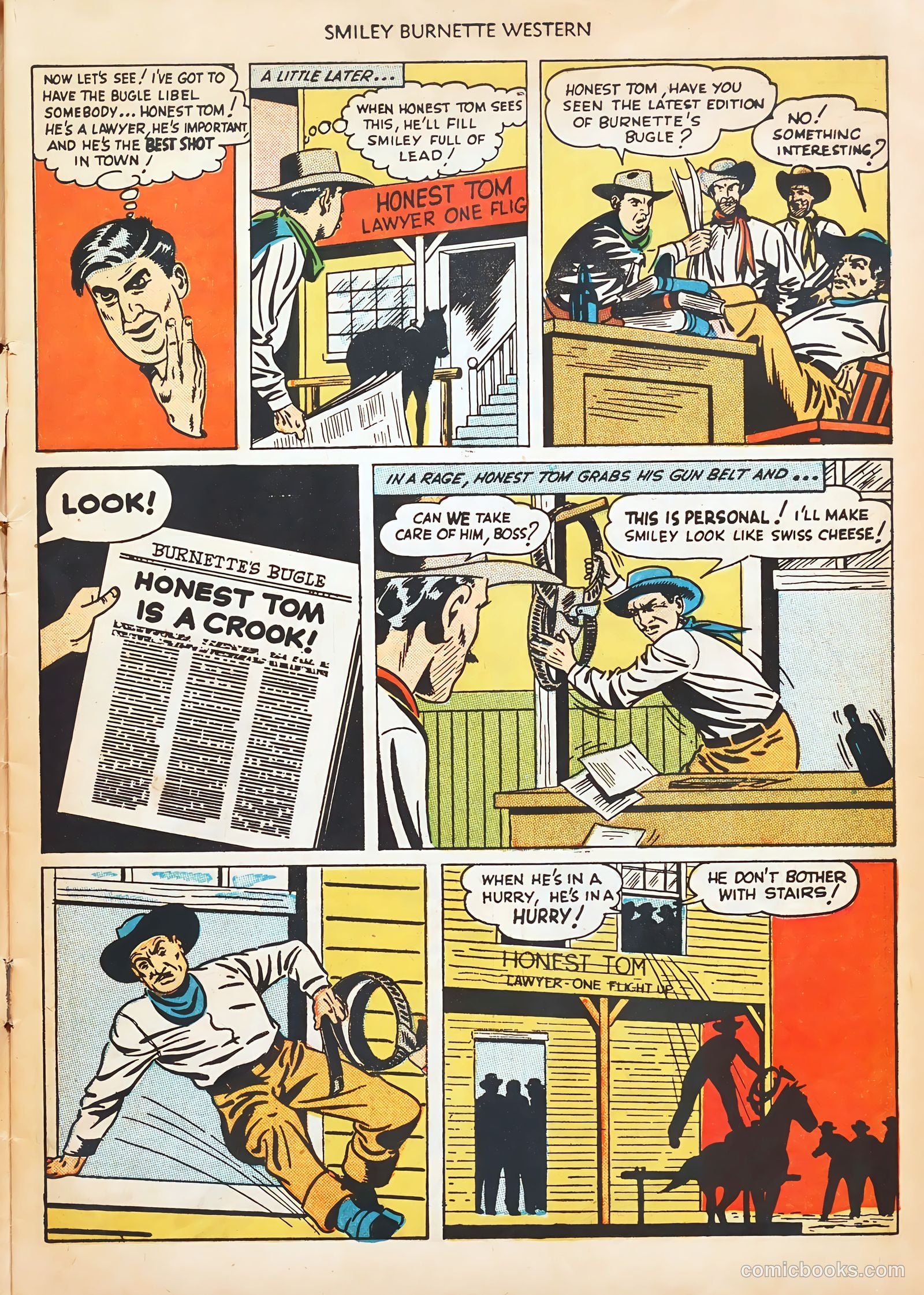 Smiley Burnette Western #2 (1950) — page 7 of 36