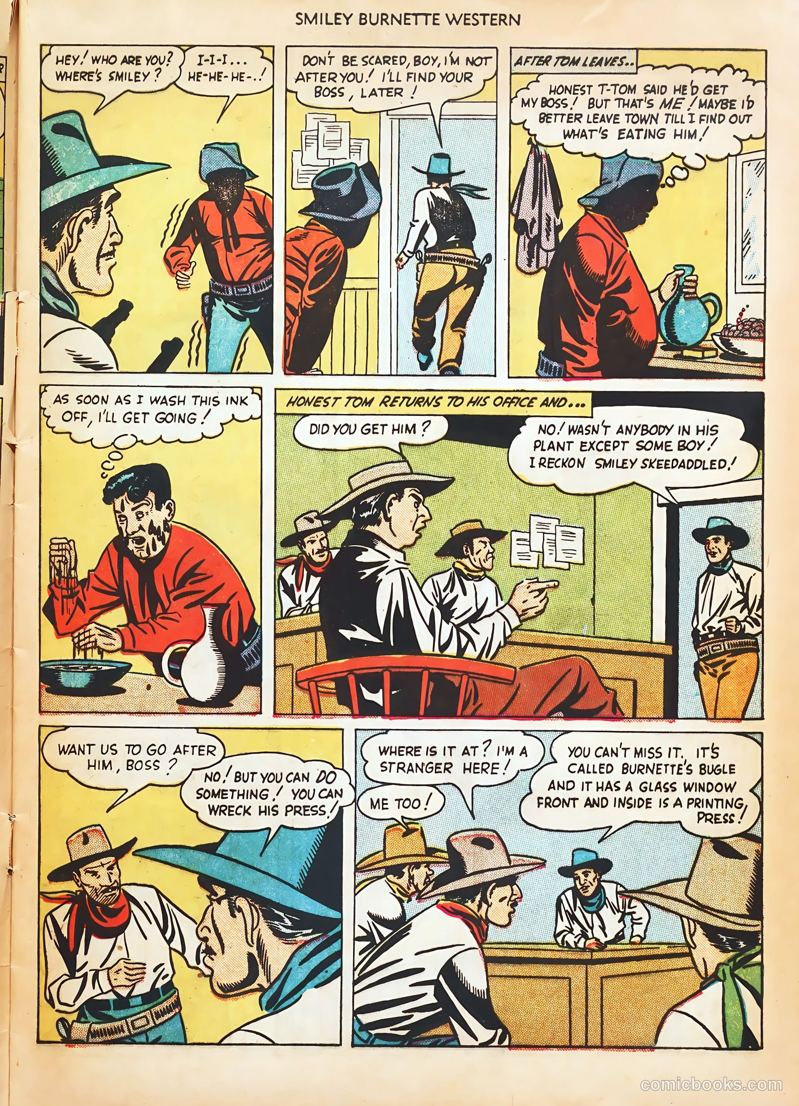 Smiley Burnette Western #2 (1950) — page 9 of 36