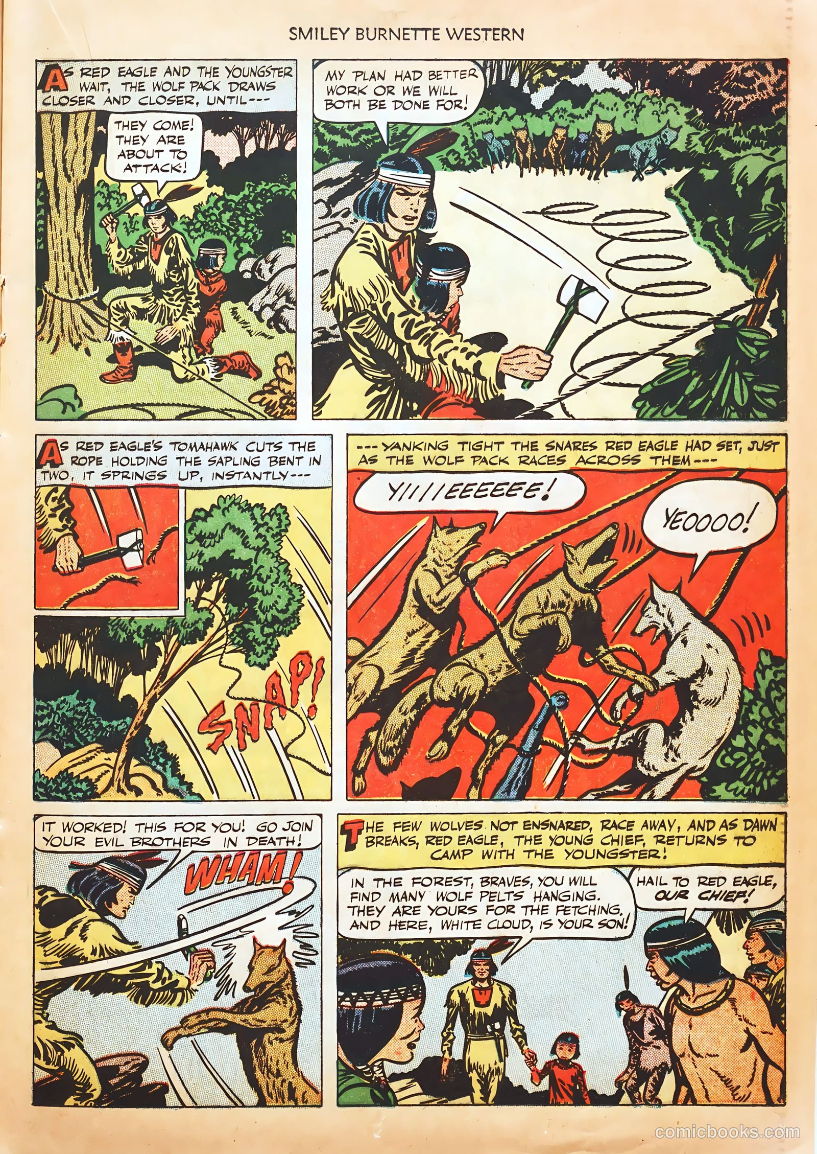 Smiley Burnette Western #2 (1950) — page 17 of 36