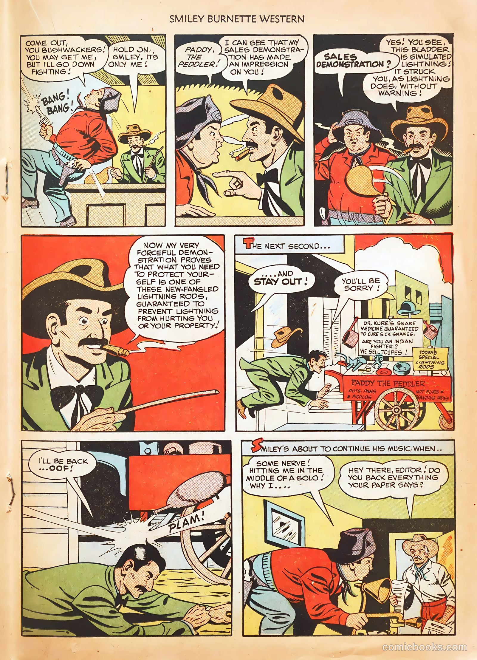 Smiley Burnette Western #2 (1950) — page 19 of 36