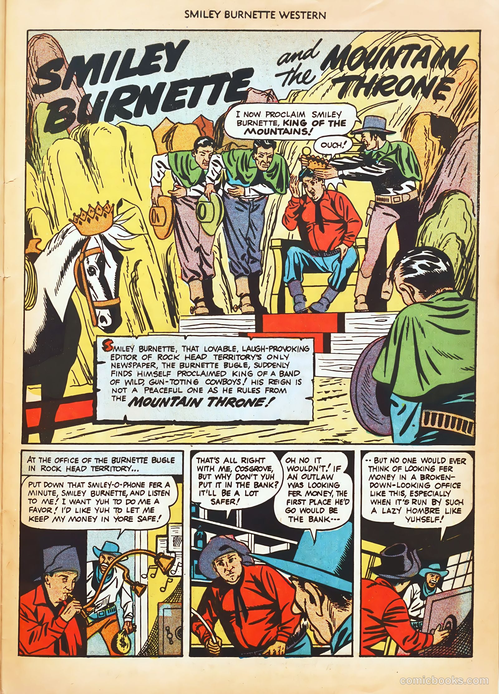Smiley Burnette Western #2 (1950) — page 27 of 36