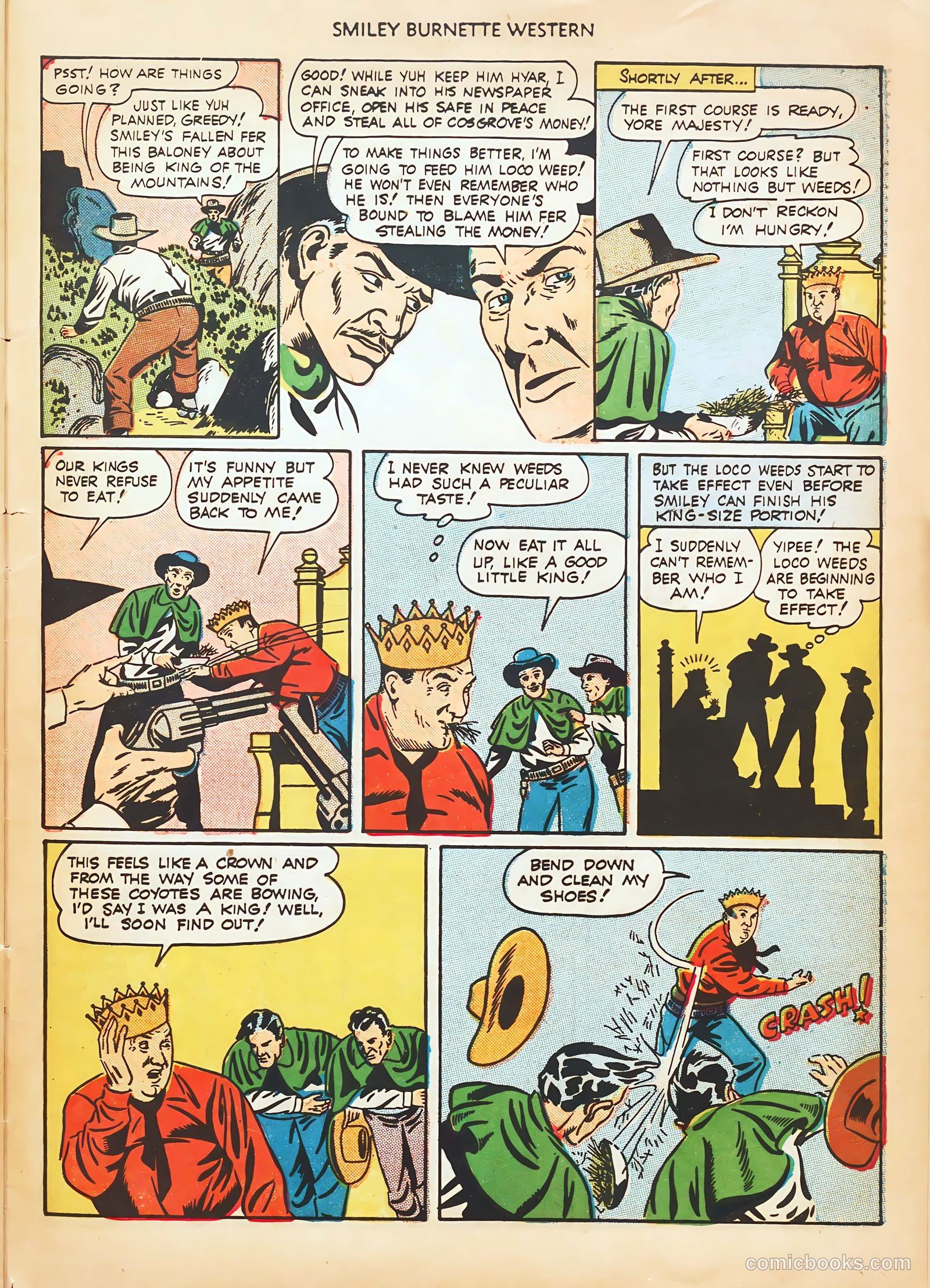 Smiley Burnette Western #2 (1950) — page 31 of 36