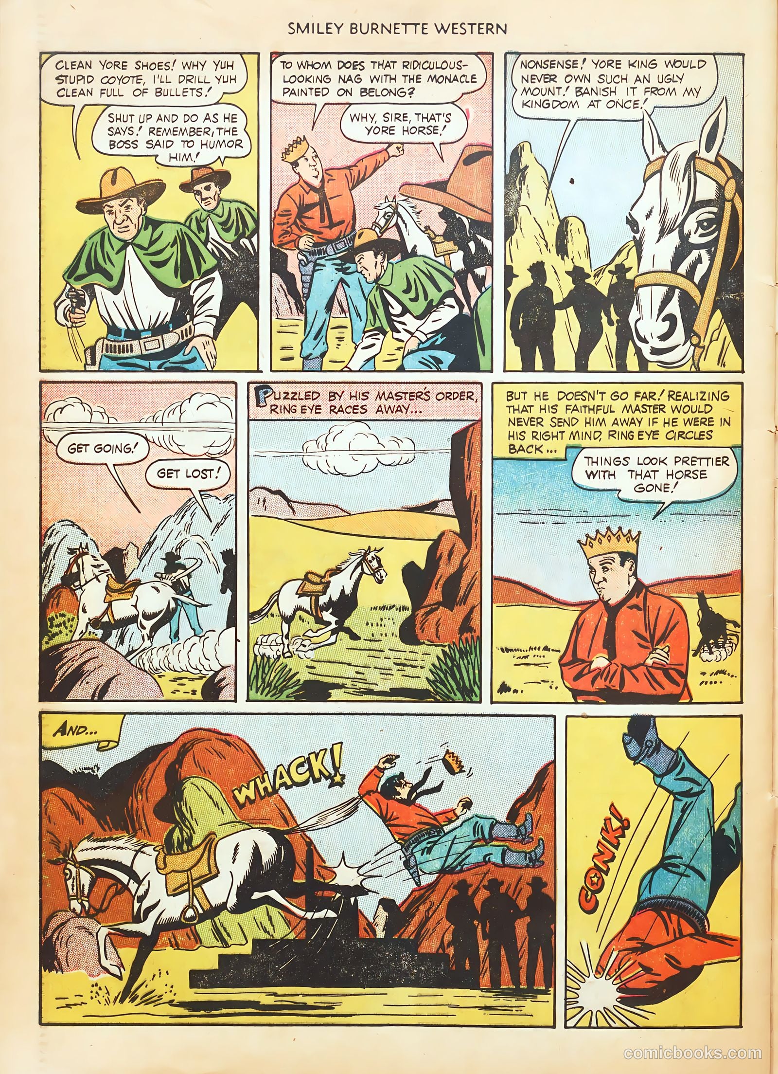 Smiley Burnette Western #2 (1950) — page 32 of 36