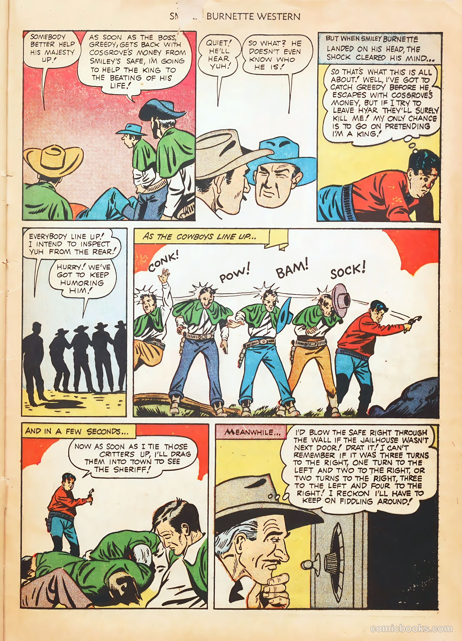 Smiley Burnette Western #2 (1950) — page 33 of 36