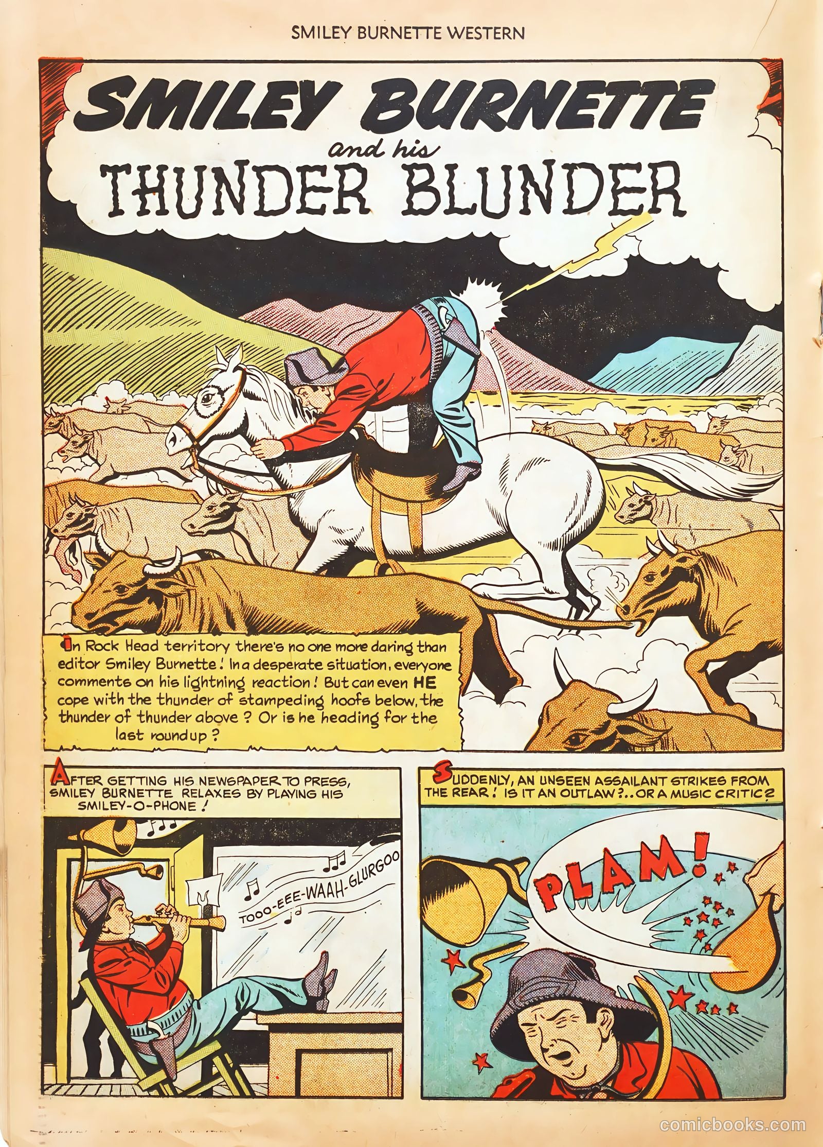 Smiley Burnette Western #2 (1950) — page 18 of 36