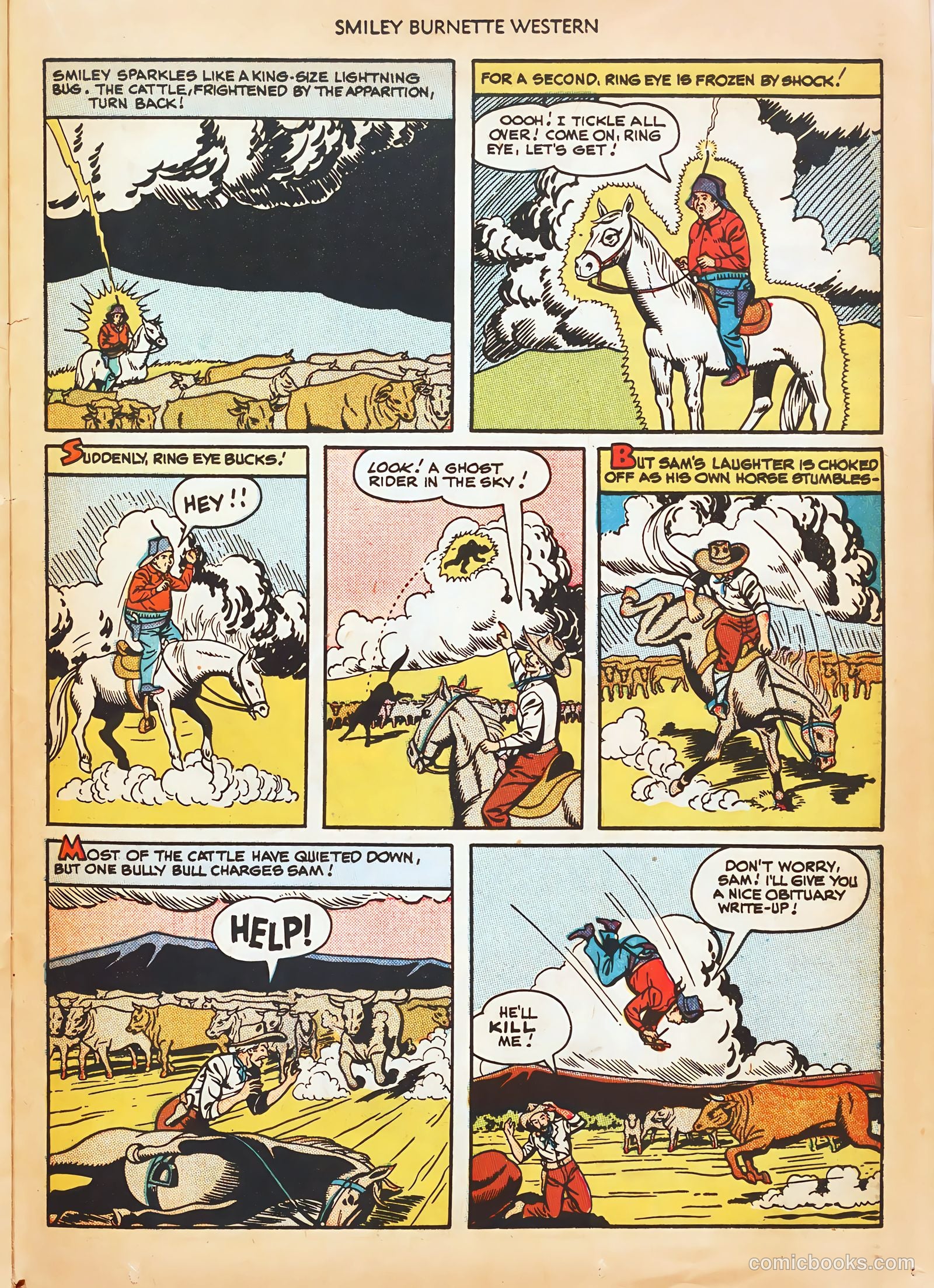 Smiley Burnette Western #2 (1950) — page 23 of 36